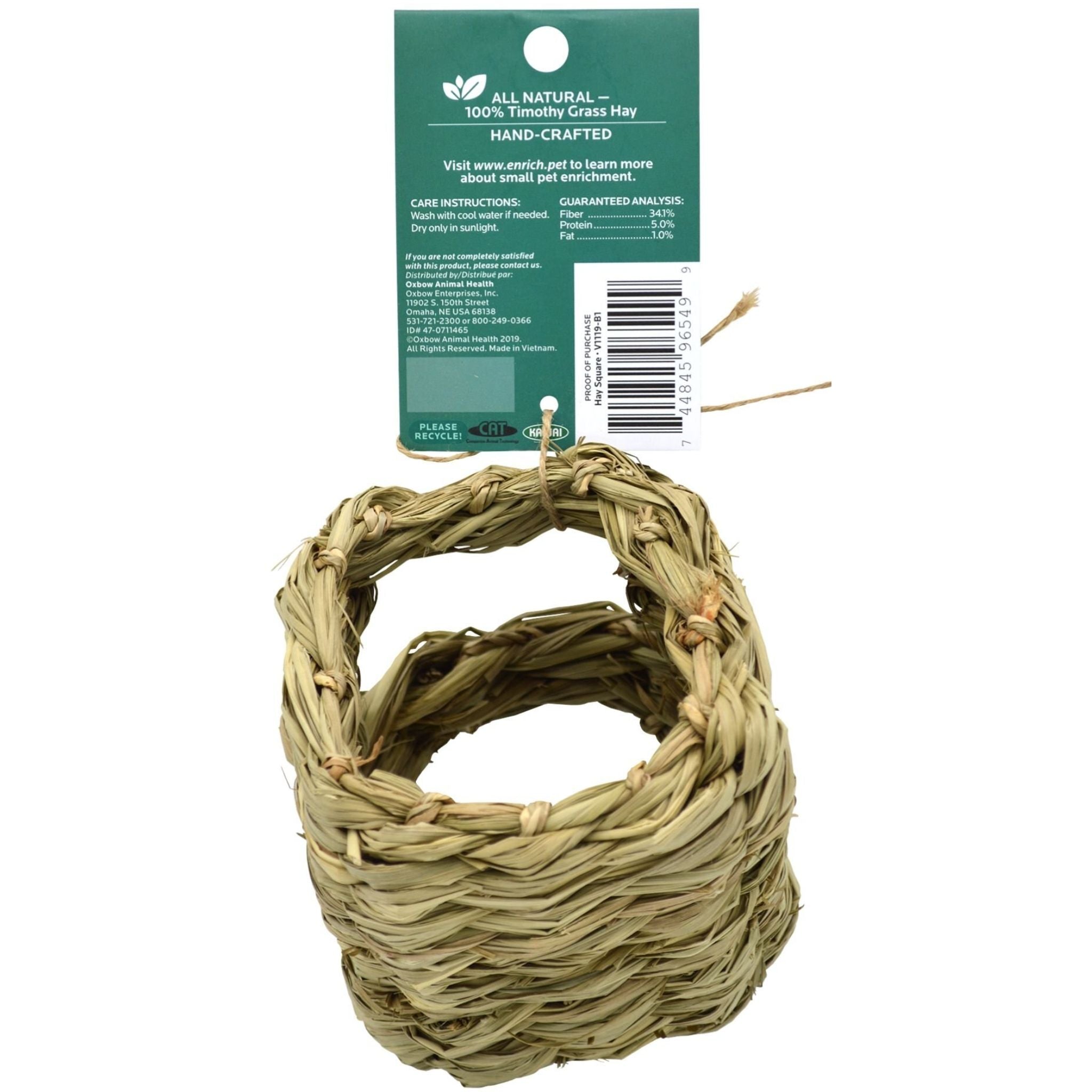 Oxbow Timothy Club Hay Square