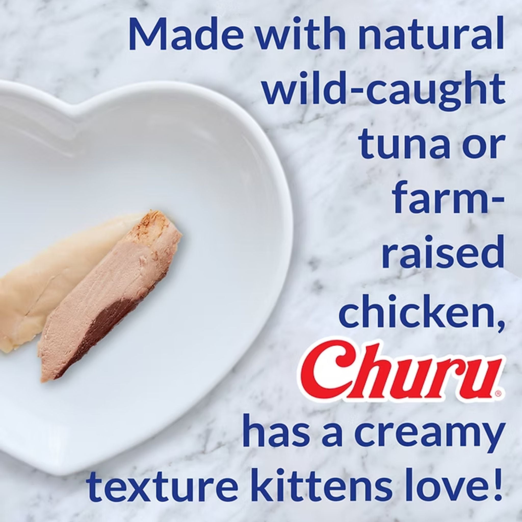 Inaba Cat Treat Churu Puree Senior 10+ Tuna with Salmon