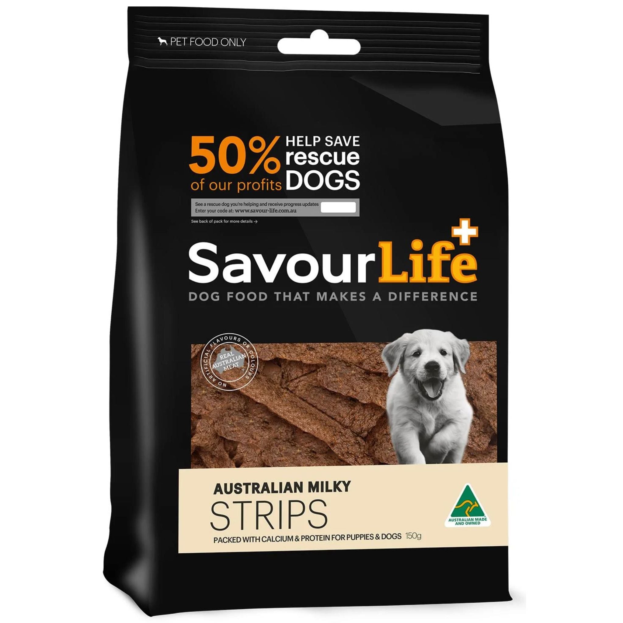 SavourLife Australian Milky Strips Dog Treats