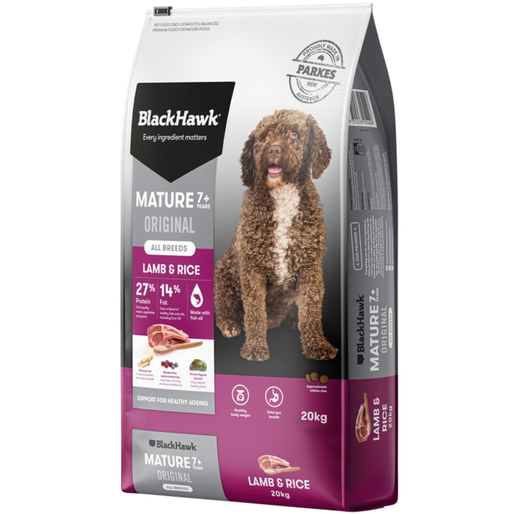 Black Hawk Lamb and Rice Original Mature Dry Dog Food