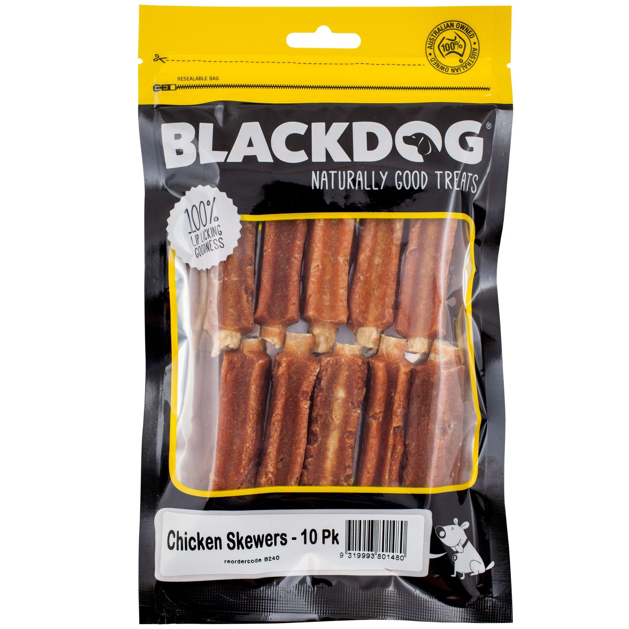 Blackdog Chicken Skewers Dog Treats