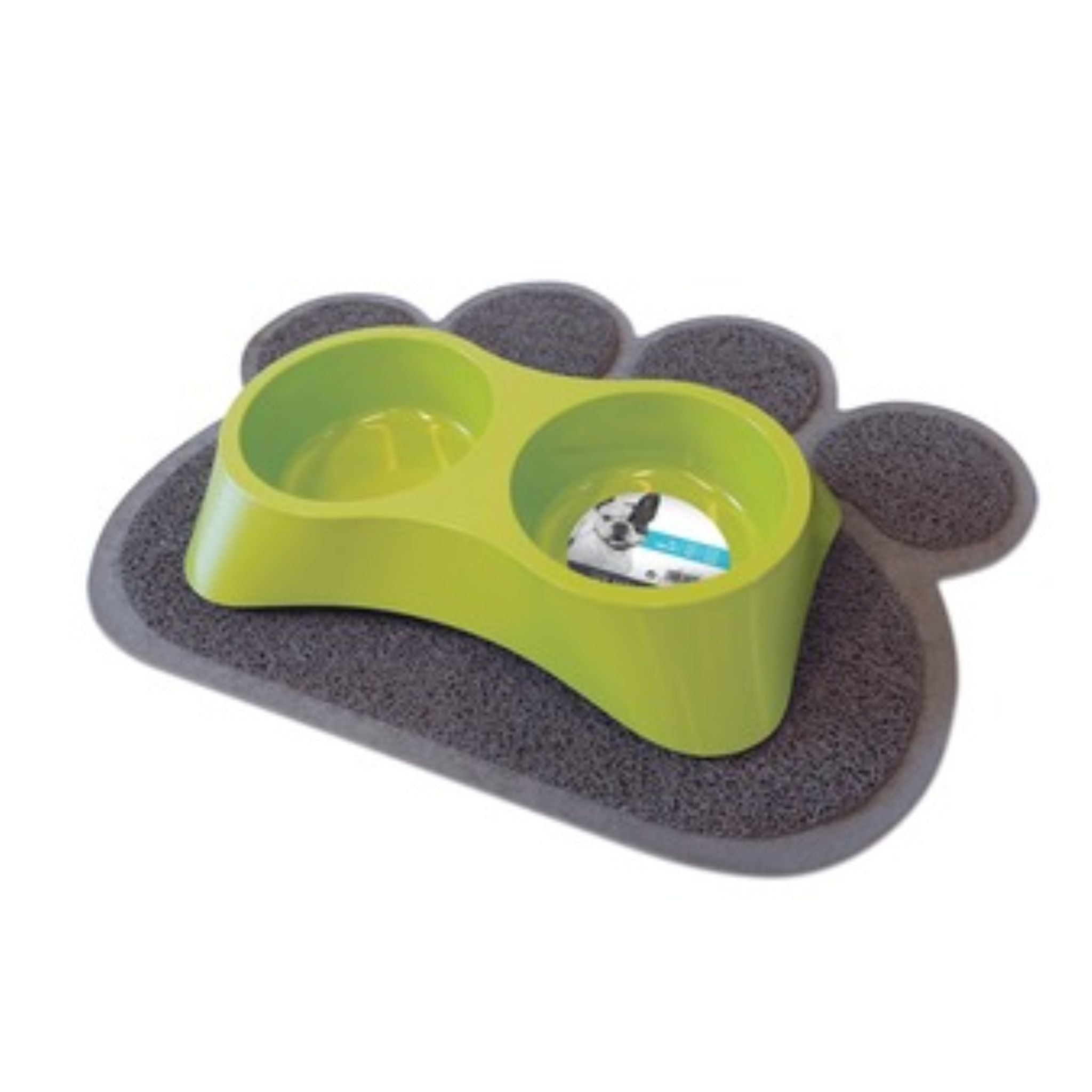 M-Pets Cat Litter Mat Paw 60x45cm - Grey | PeekAPaw Pet Supplies