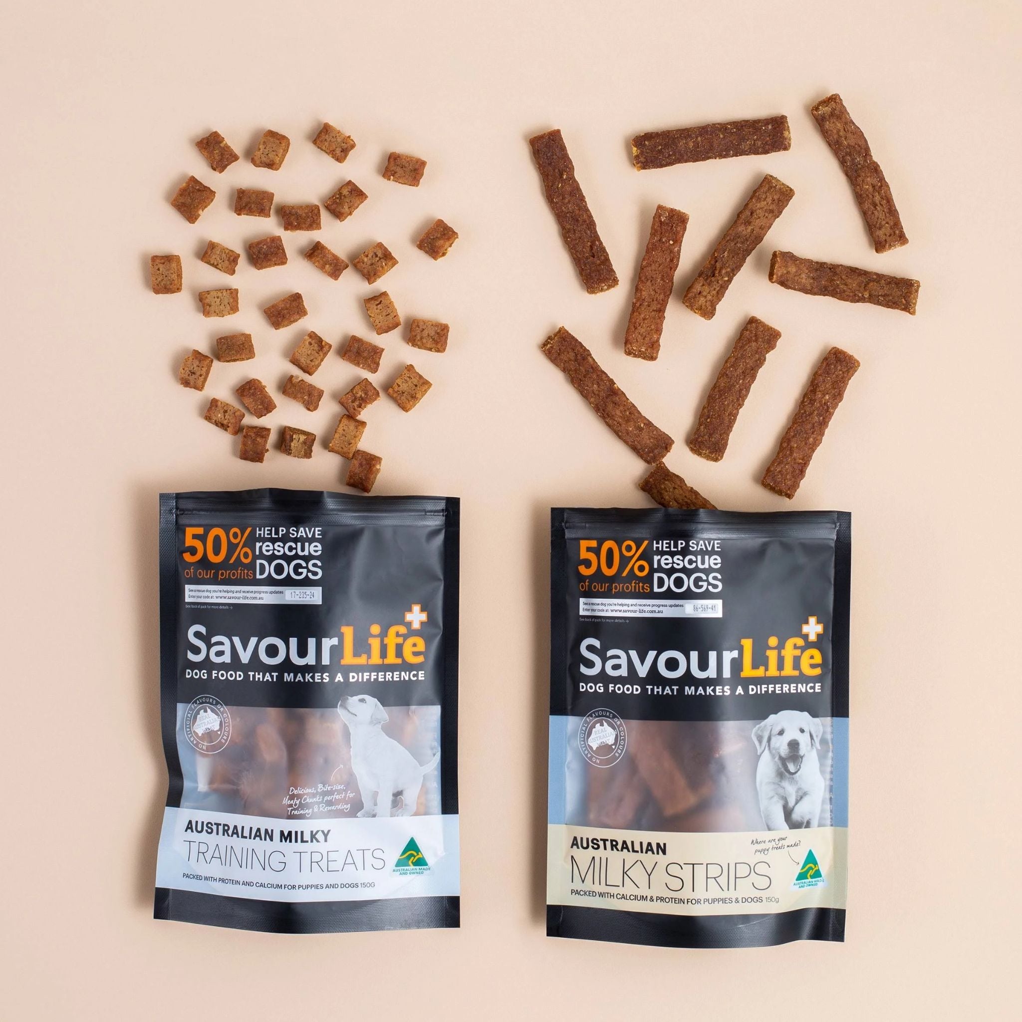 SavourLife Australian Milky Strips Dog Treats