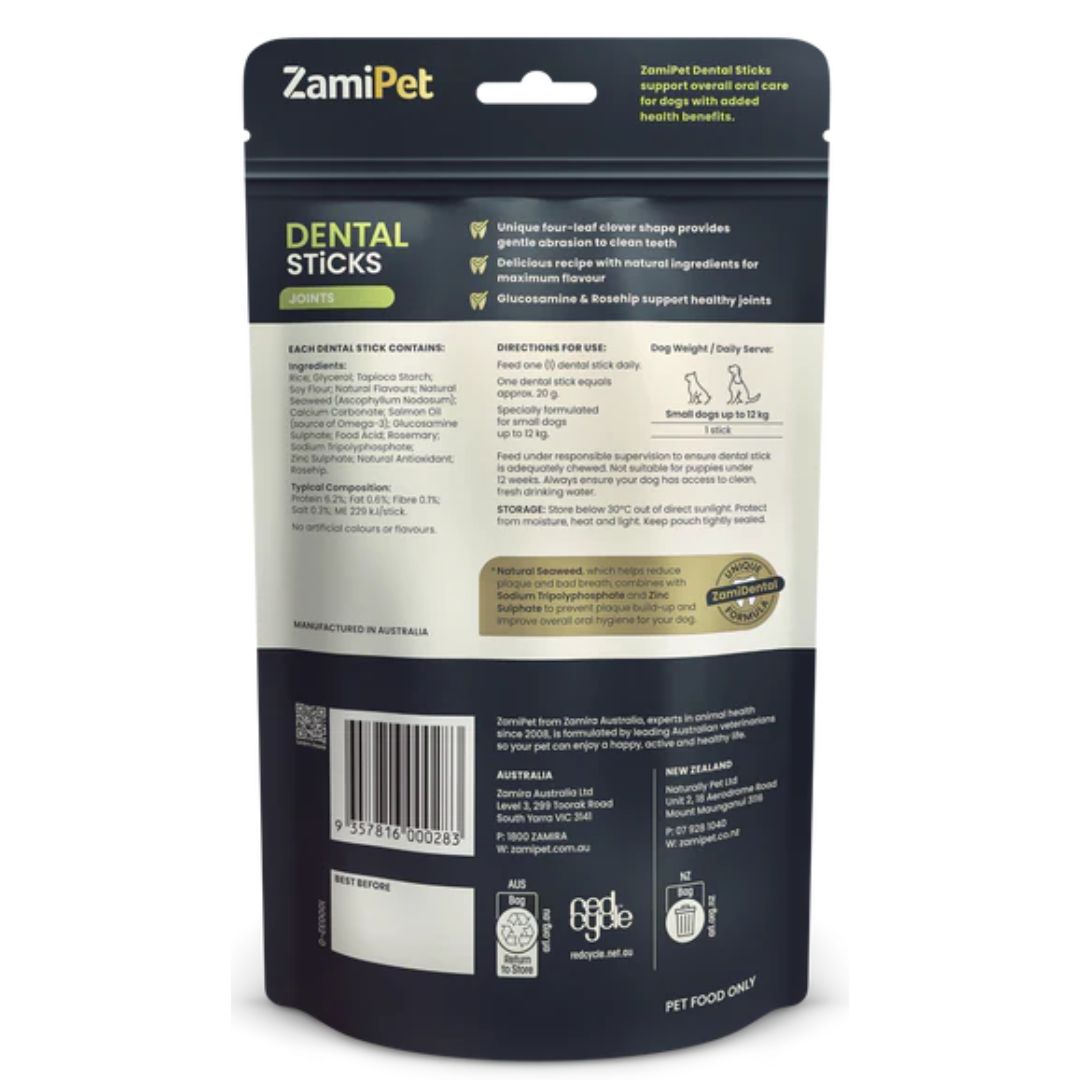 Zamipet Dental Sticks Joints for Small Dogs