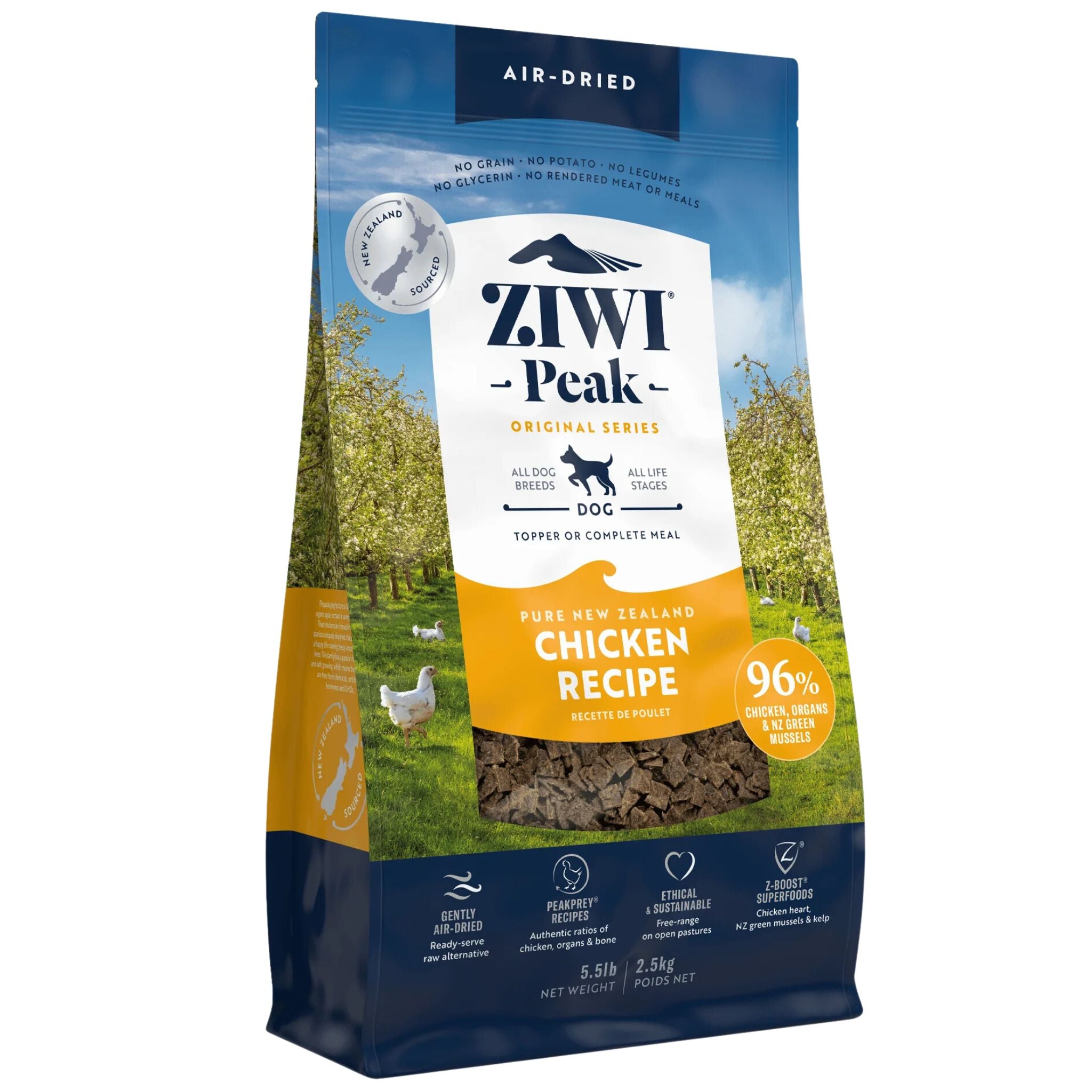 ziwi peak chicken 2.5kg
