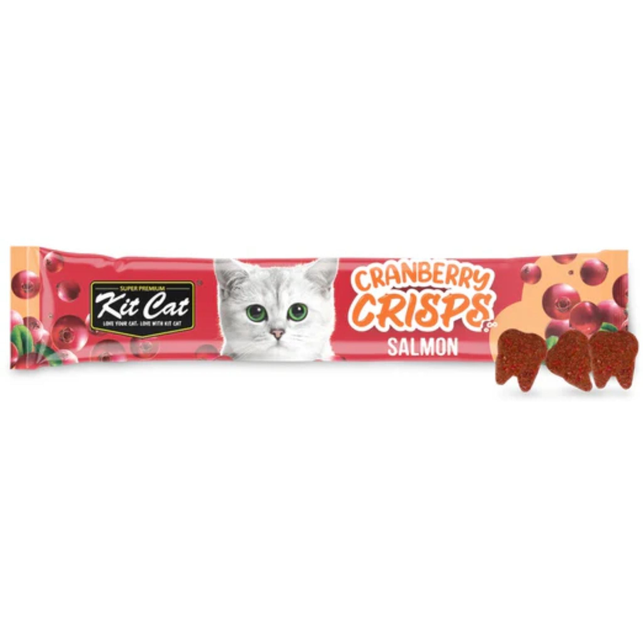 Kit Cat Cranberry Crisps Salmon Cat Treats