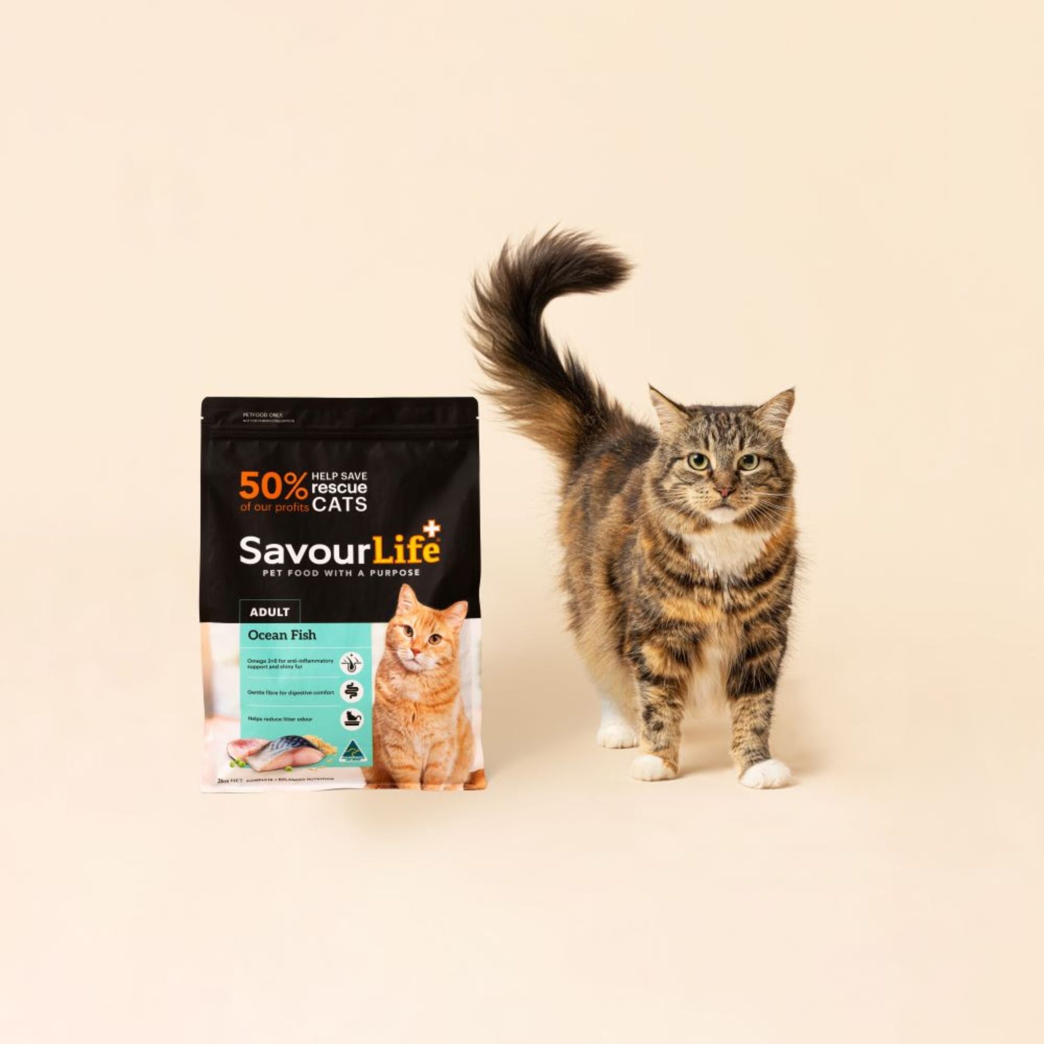SavourLife Adult Ocean Fish Dry Cat Food