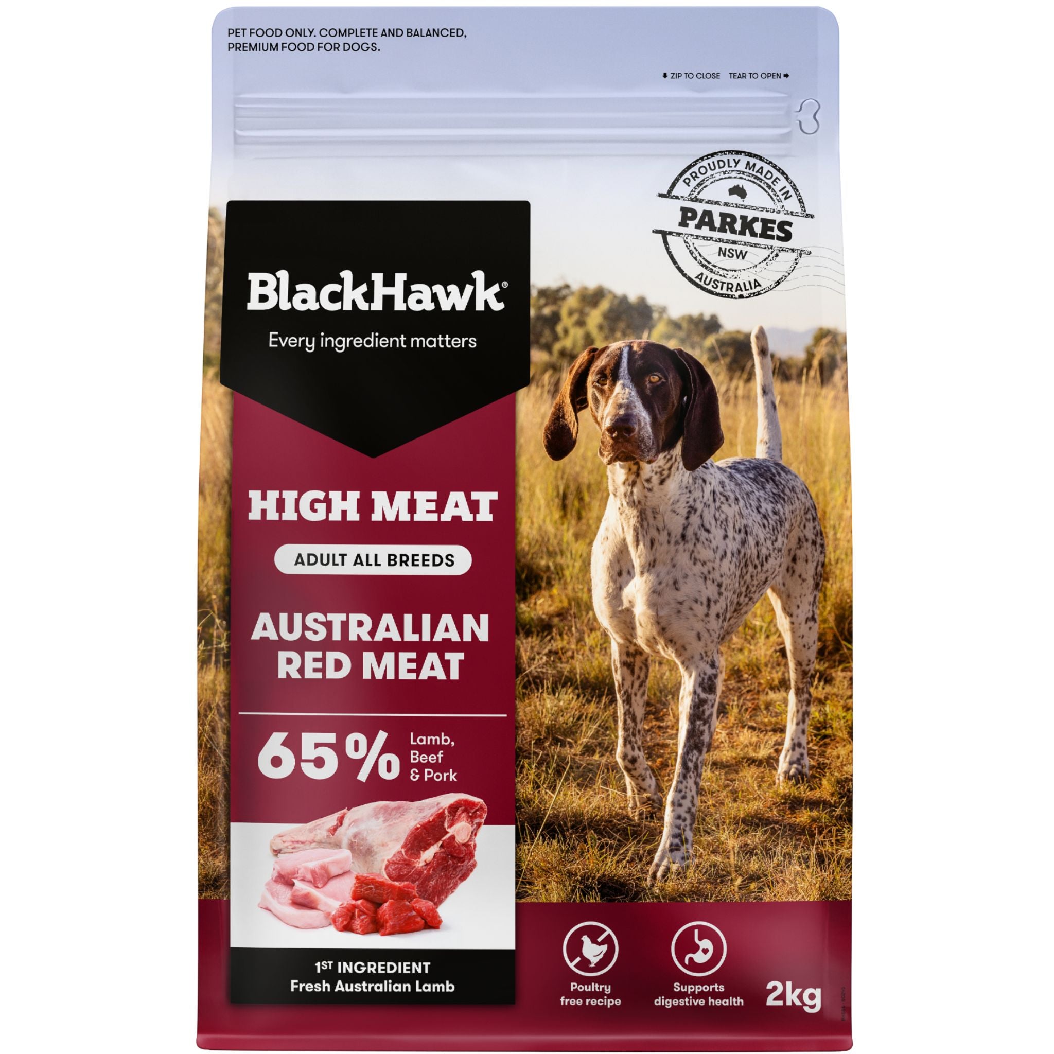 Black Hawk Australian Red Meat High Meat Adult Dry Dog Food