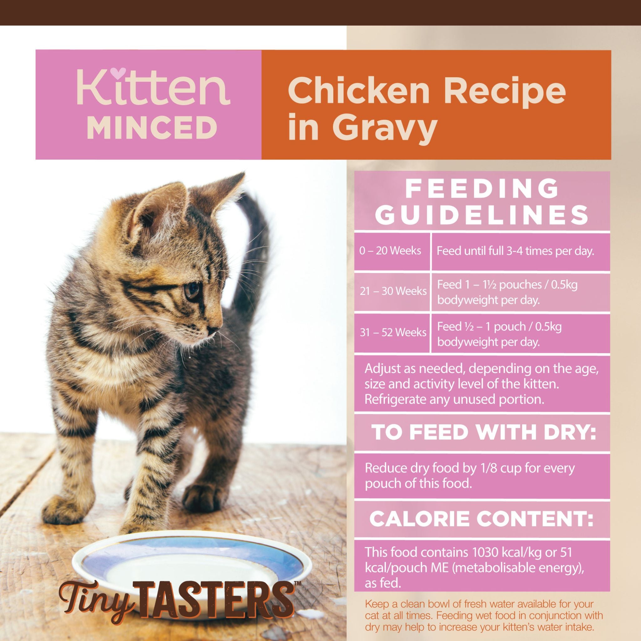 Wellness Core Wet Cat Food Tiny Tasters Kitten Minced Chicken