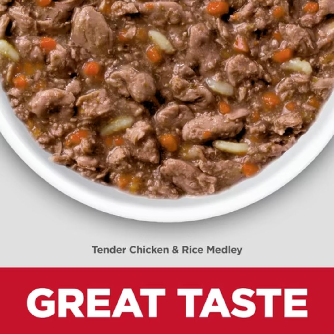 Hill's Science Diet Canned Cat Food Kitten Healthy Cuisine Tender Chicken & Rice Medley | PeekAPaw Pet Supplies