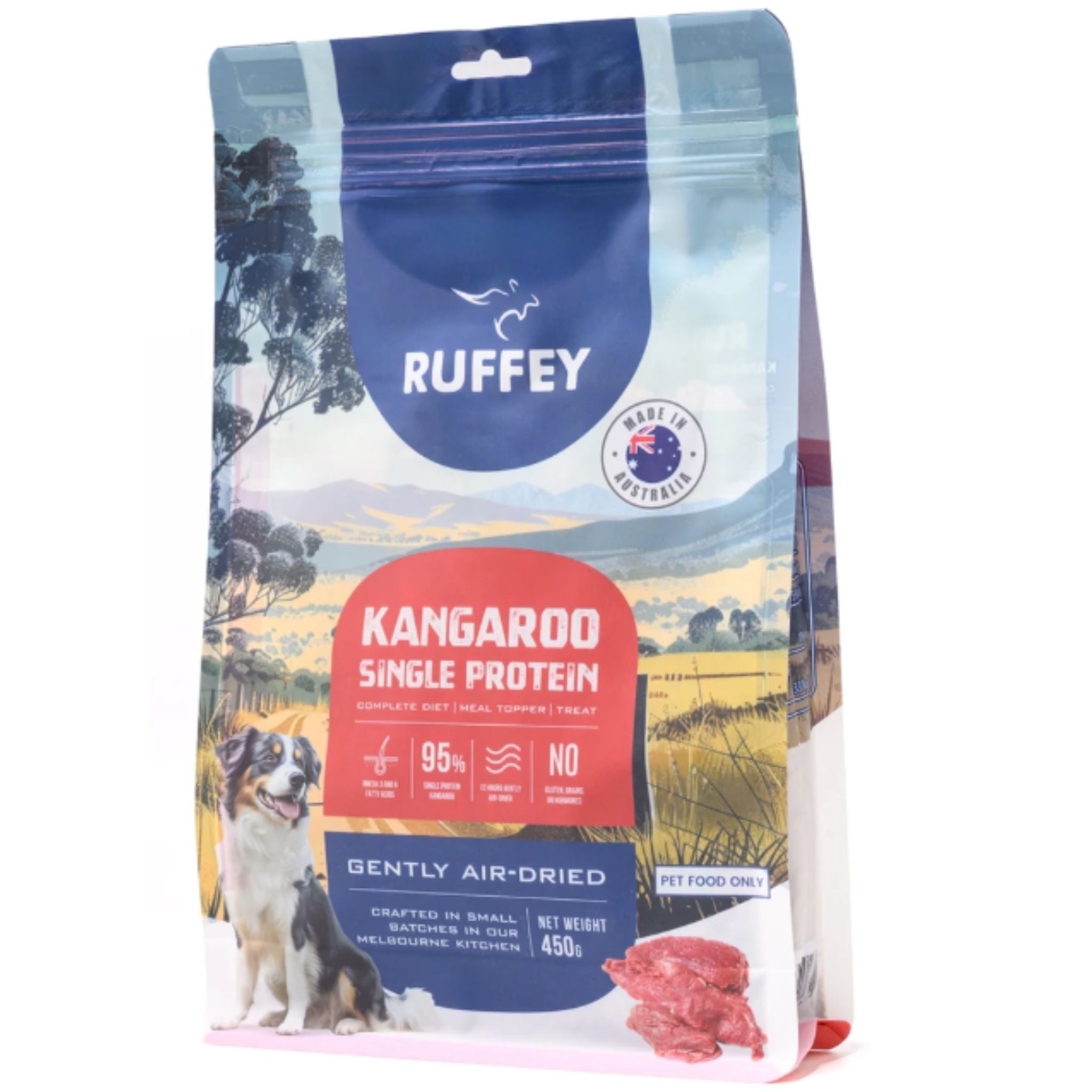 Ruffey Air Dried Dog Food Kangaroo