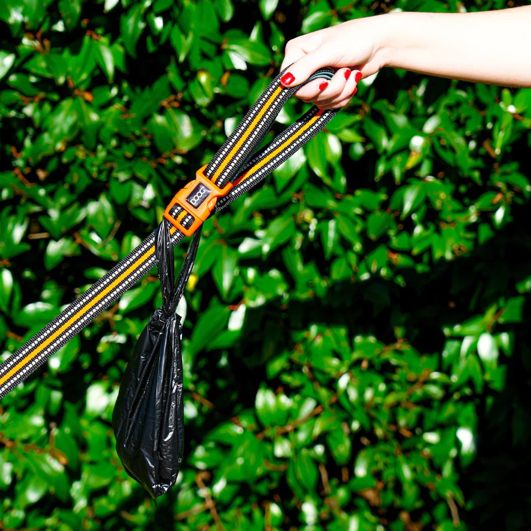 Doog Clip It Neoprene Dog Leash - (Neon High Vis) Beethoven | PeekAPaw Pet Supplies