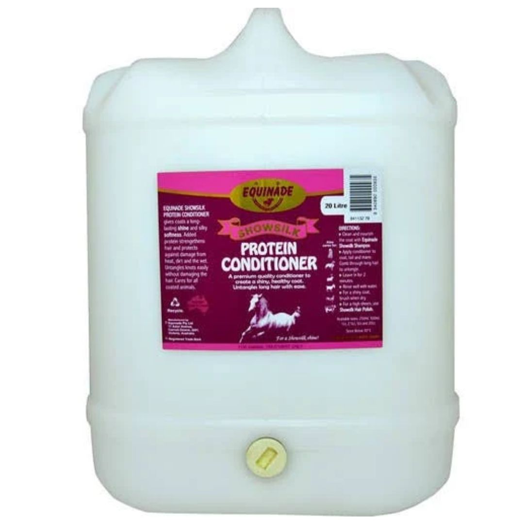 Equinade Showsilk Protein Conditioner - 20L | PeekAPaw Pet Supplies