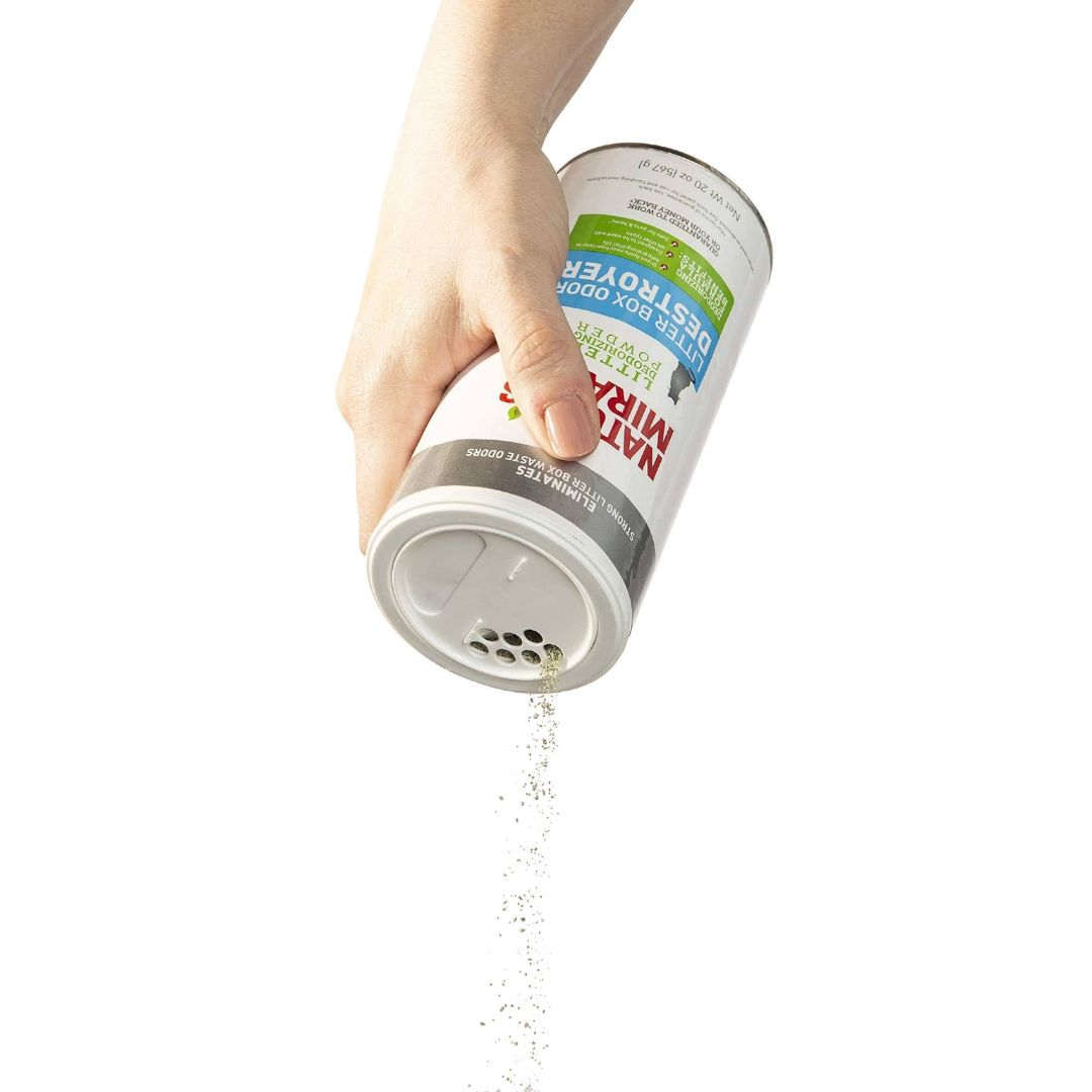 Nature's Miracle Cat Litter Box Odor Destroyer Powder| PeekAPaw Pet Supplies