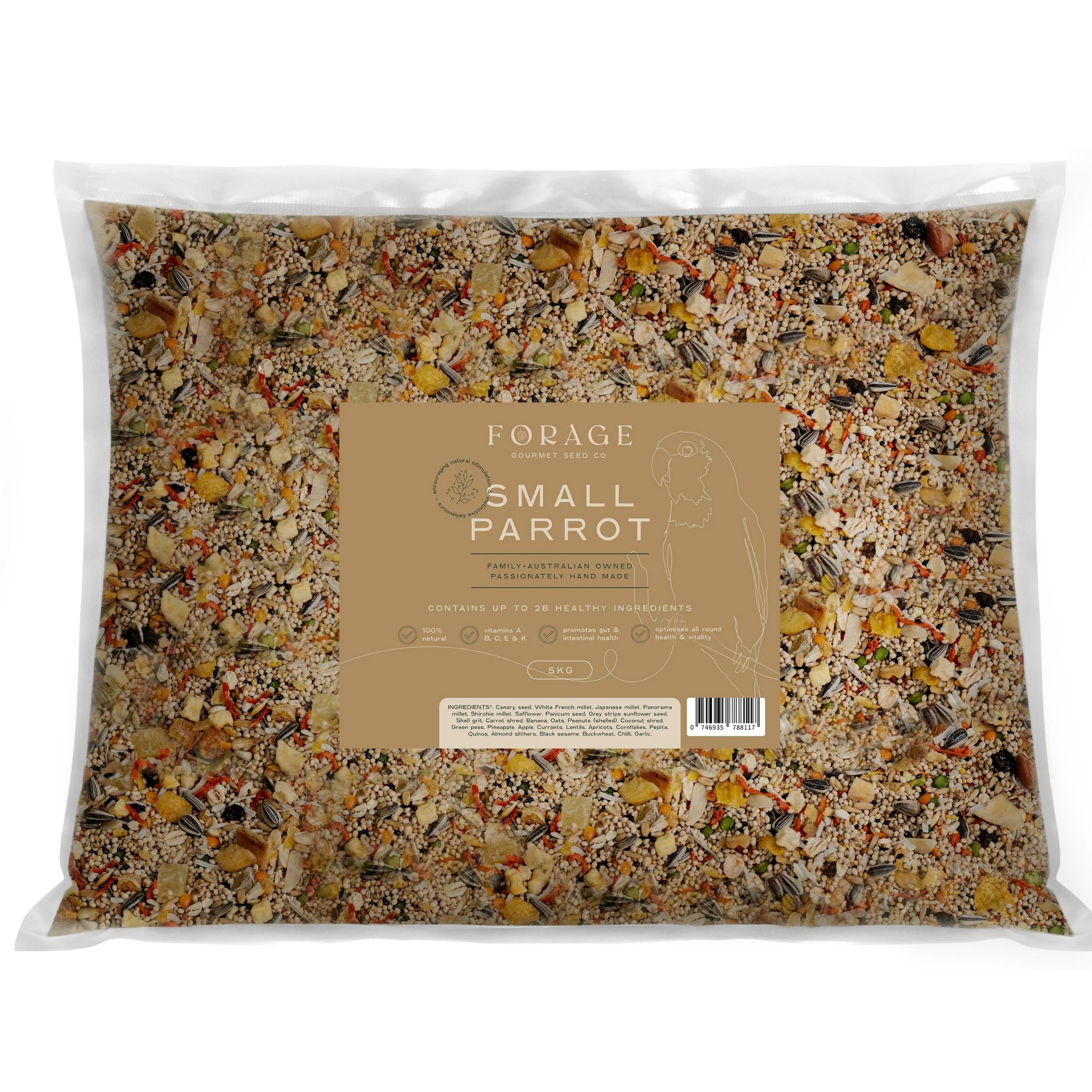 Forage Gourmet Bird Seed - Small Parrot
