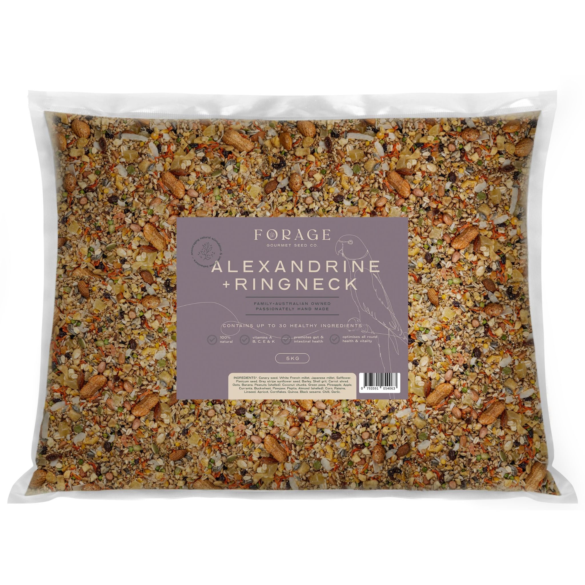 Forage Gourmet Bird Seed - Alexandrine & Ringneck