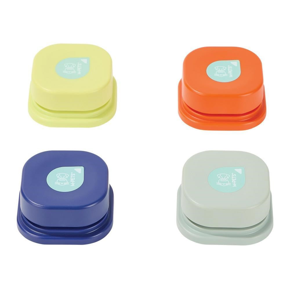 M-Pets CHATTY Recordable Dog Communication Buttons 4 Pack