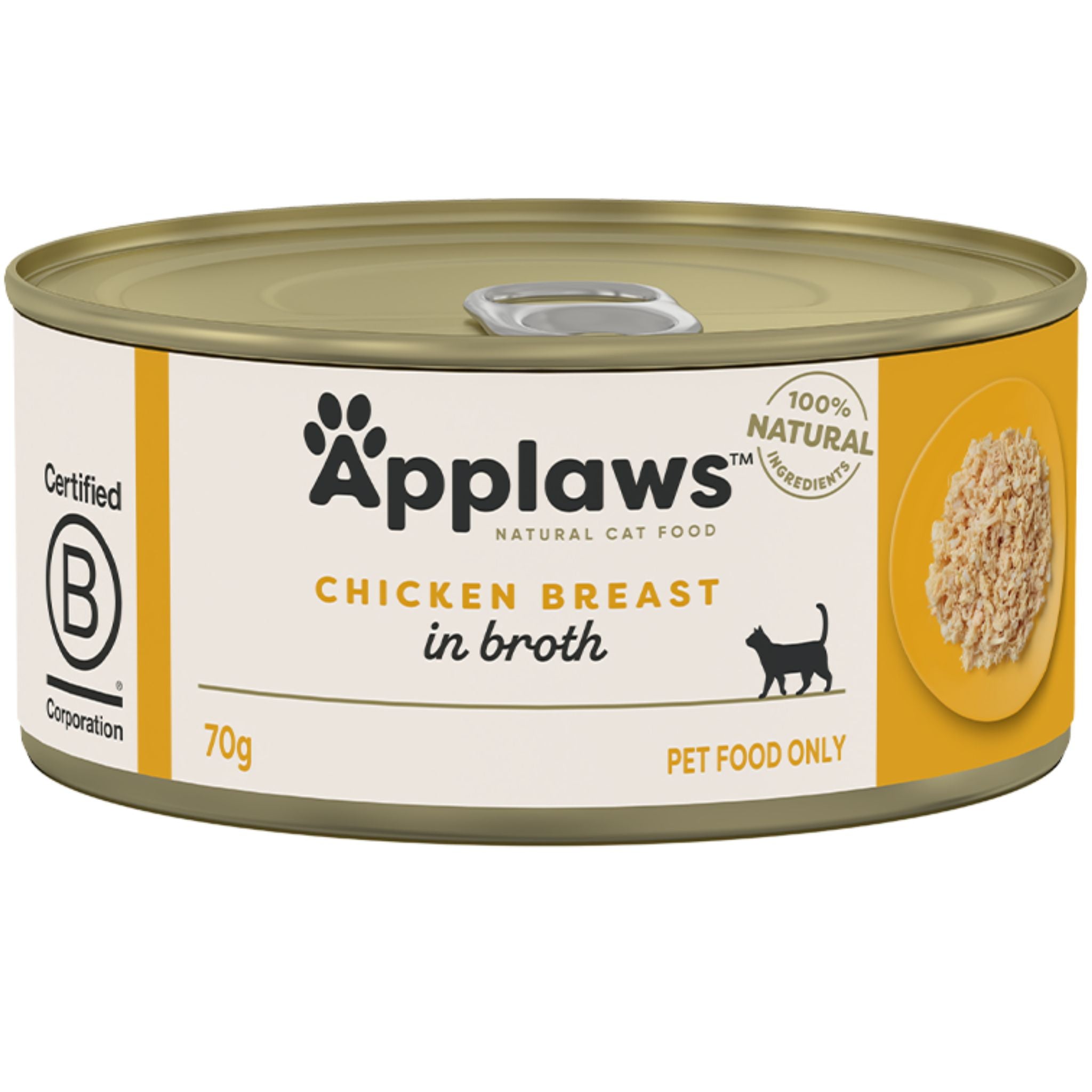 Applaws Natural Wet Cat Food Tin Chicken Breast
