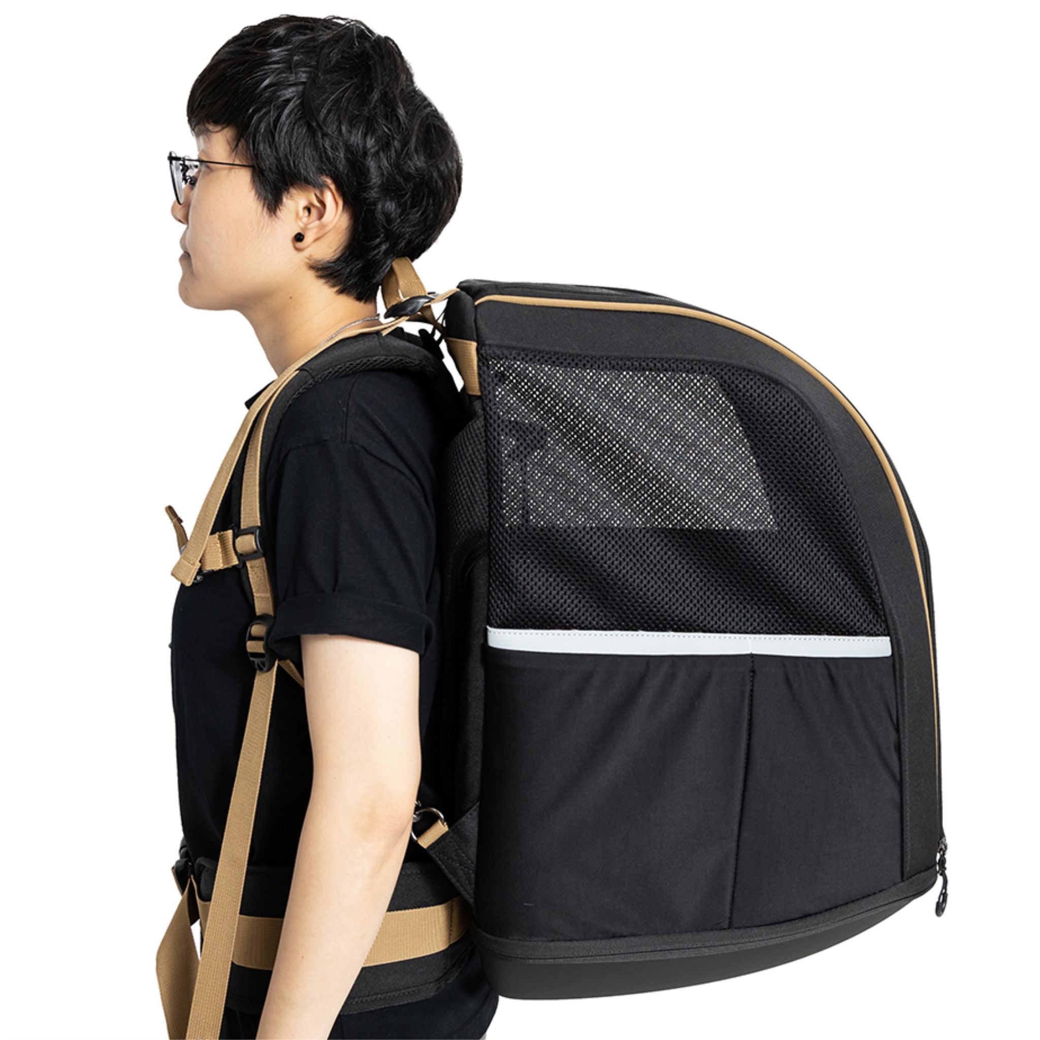 Ibiyaya Champion 3-in-1 Travel Backpack Carrier for Large Dogs