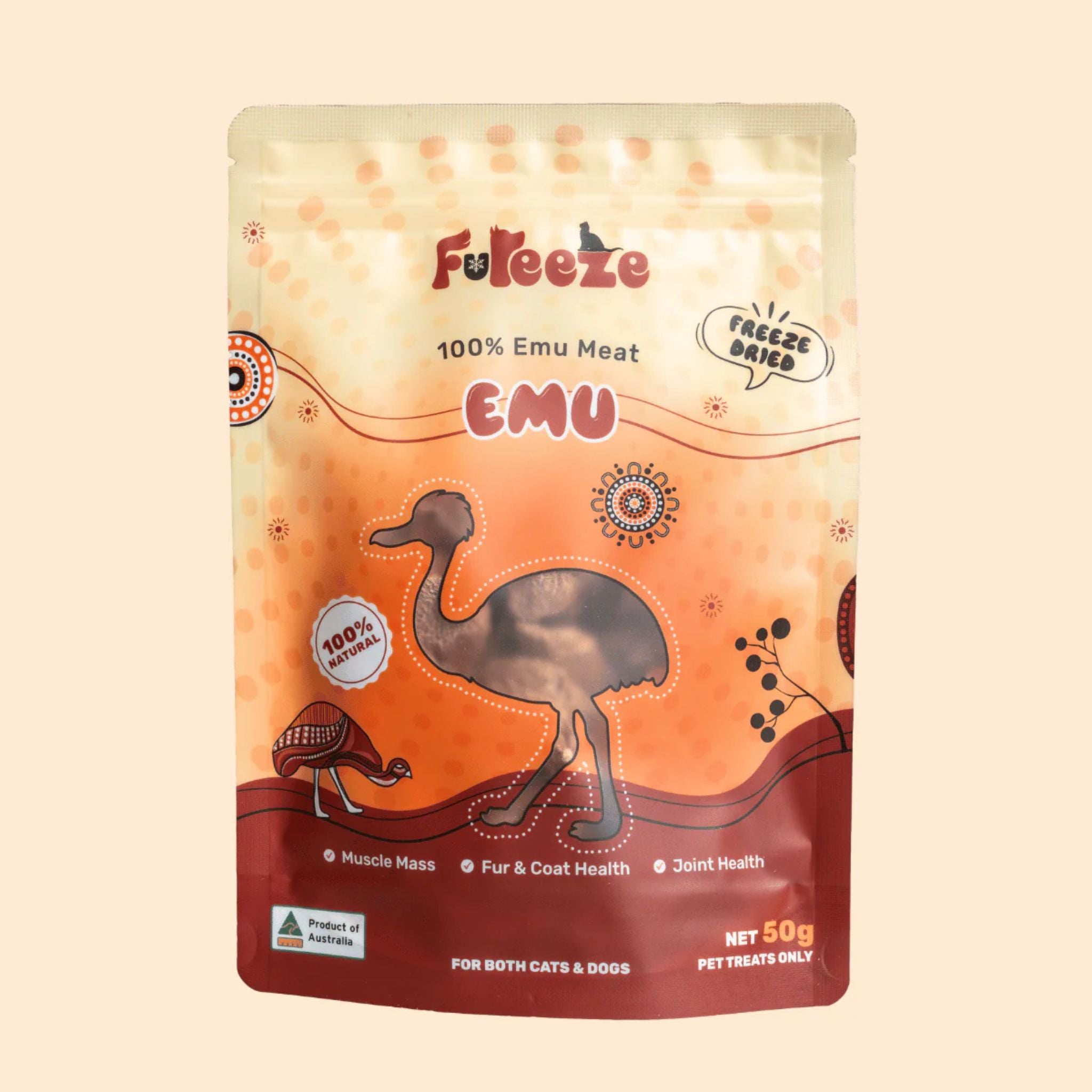 FuReeze Emu Freeze Dried Pet Treats