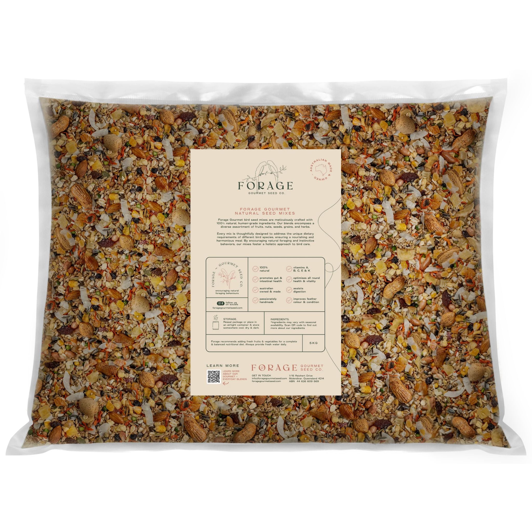Forage Gourmet Bird Seed - Eclectus