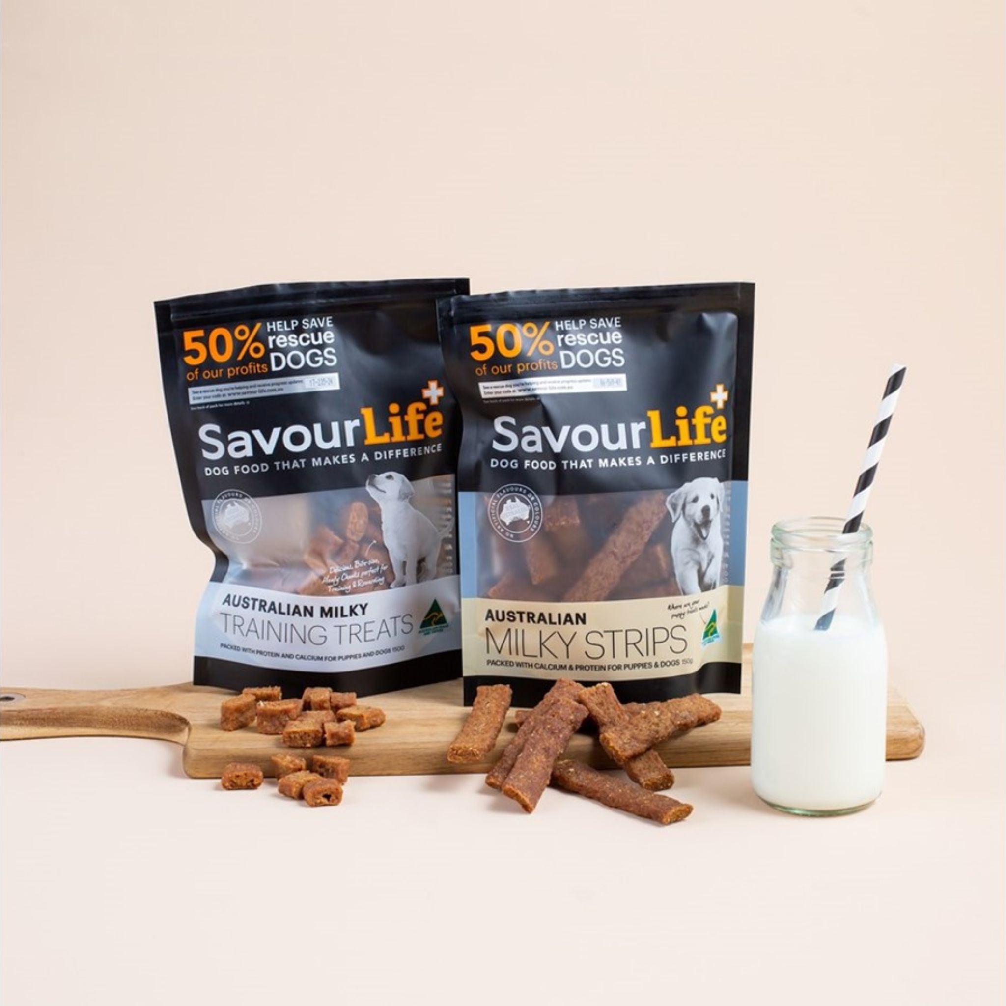 SavourLife Australian Milky Training Treats for Dogs