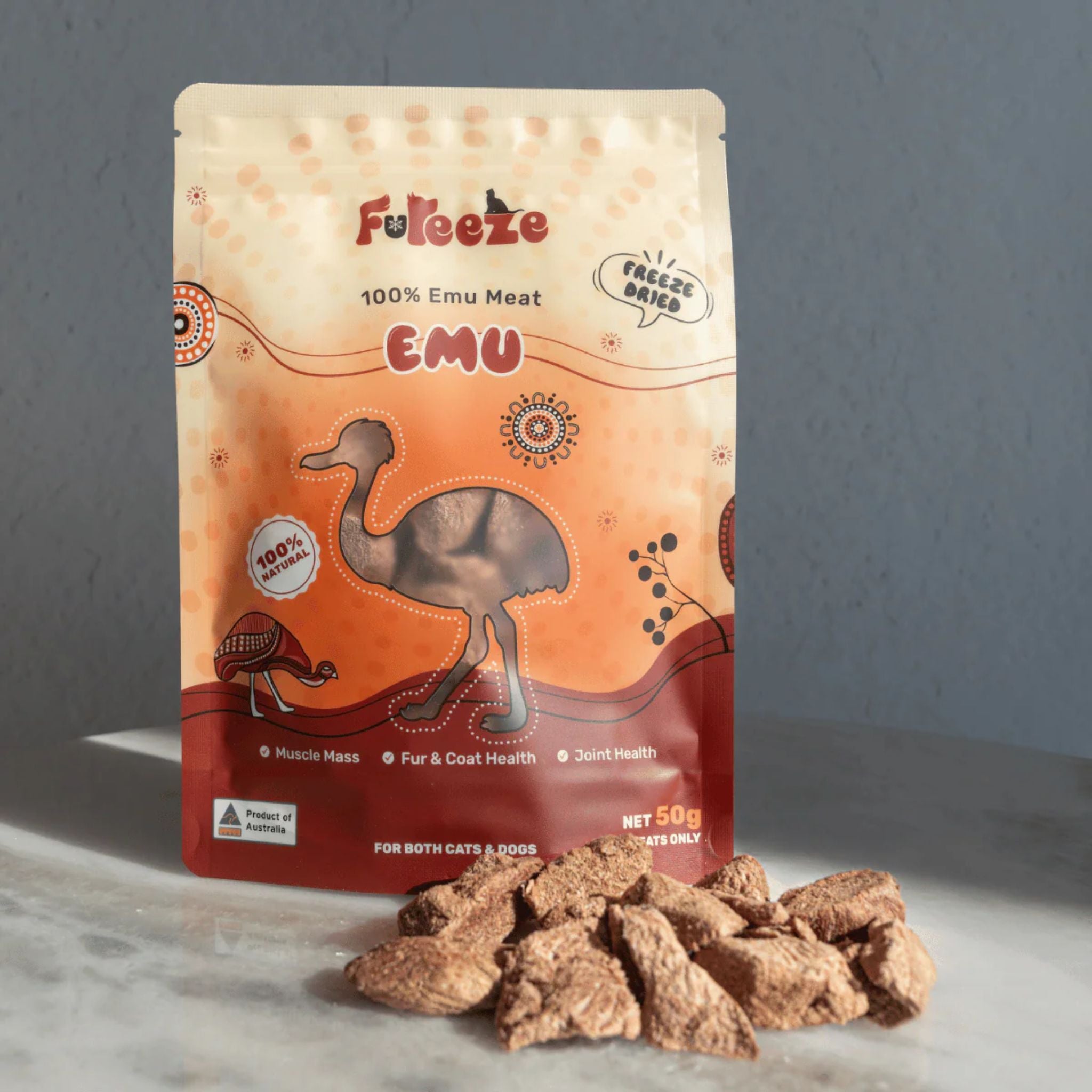 FuReeze Emu Freeze Dried Pet Treats