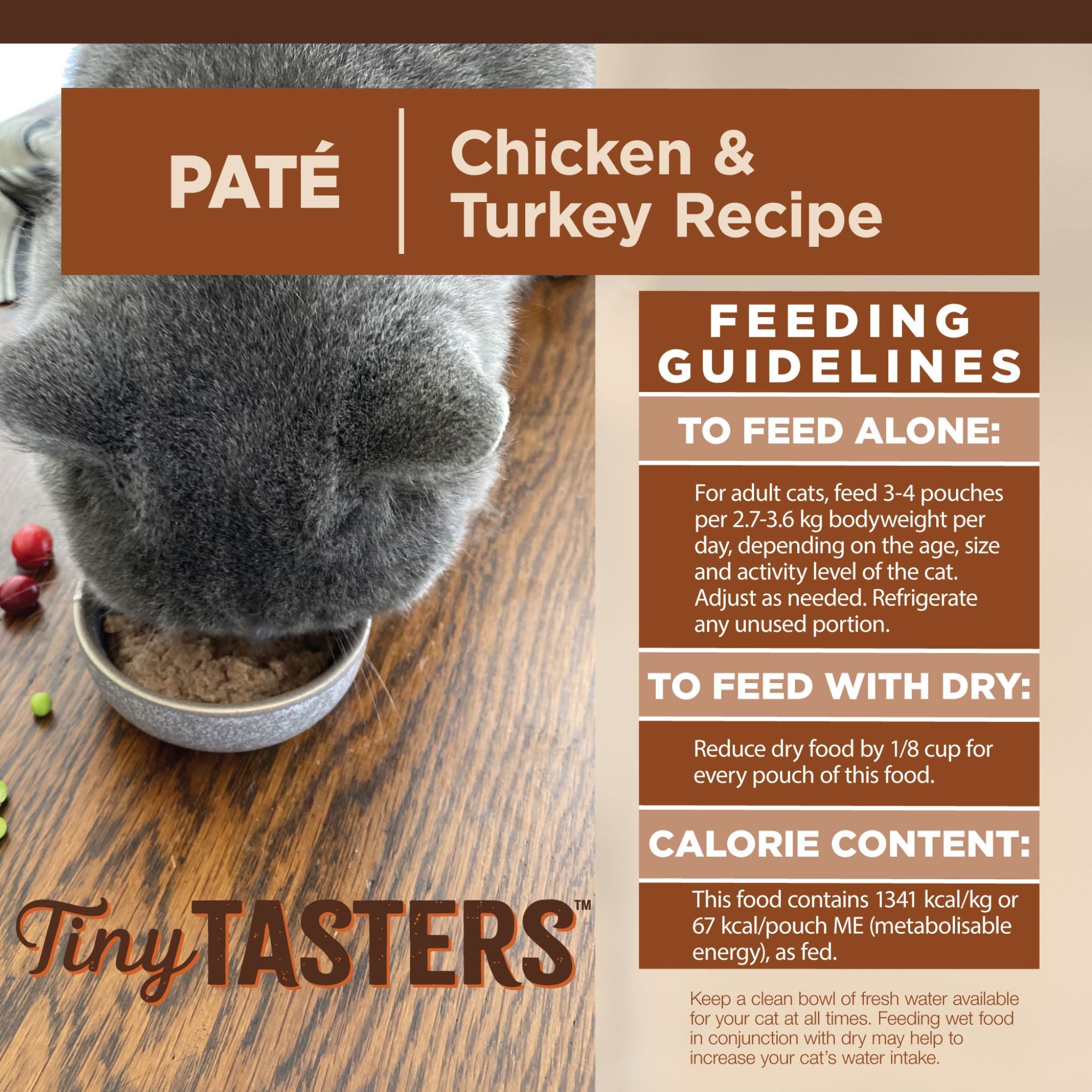 Wellness Core Wet Cat Food Tiny Tasters Chicken & Turkey Pate