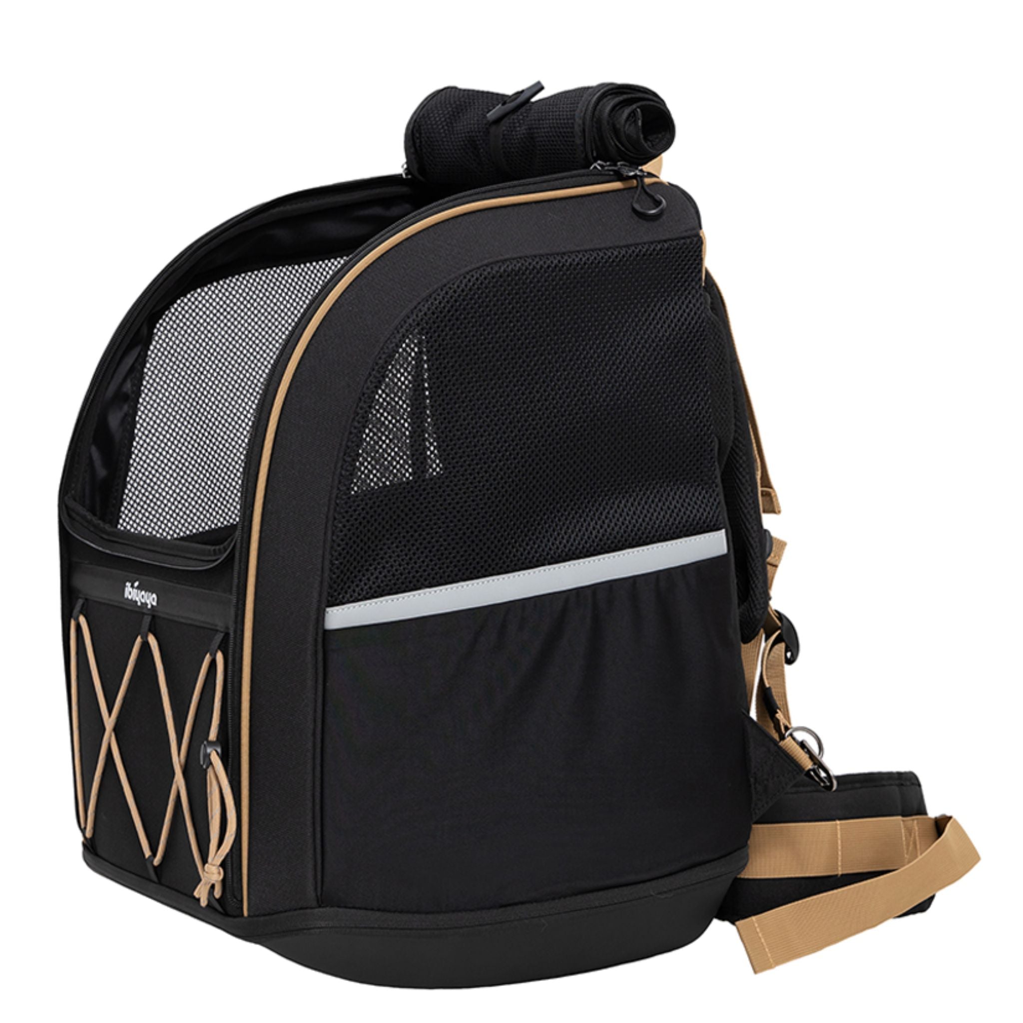 Ibiyaya Champion 3-in-1 Travel Backpack Carrier for Large Dogs
