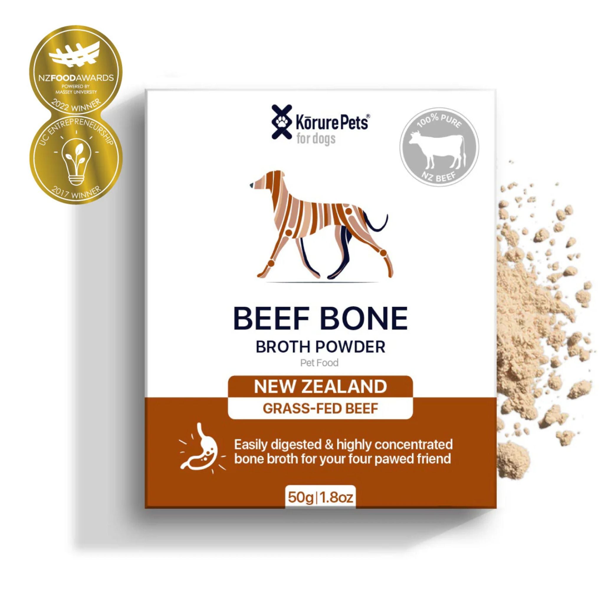Korure Pets Beef Bone Broth Powder for Dogs