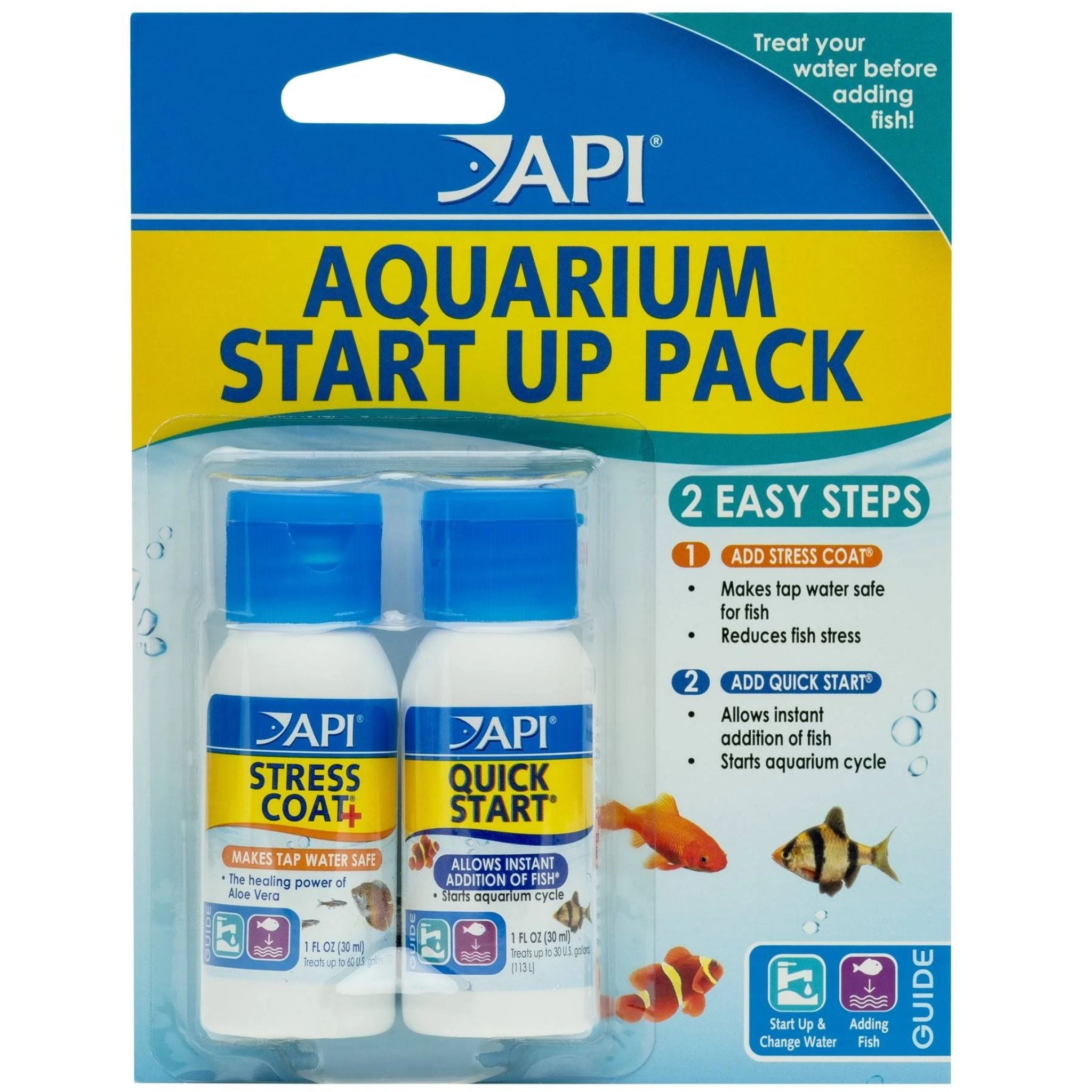 API Aquarium Start Up Pack  Stress Coat Quick Start