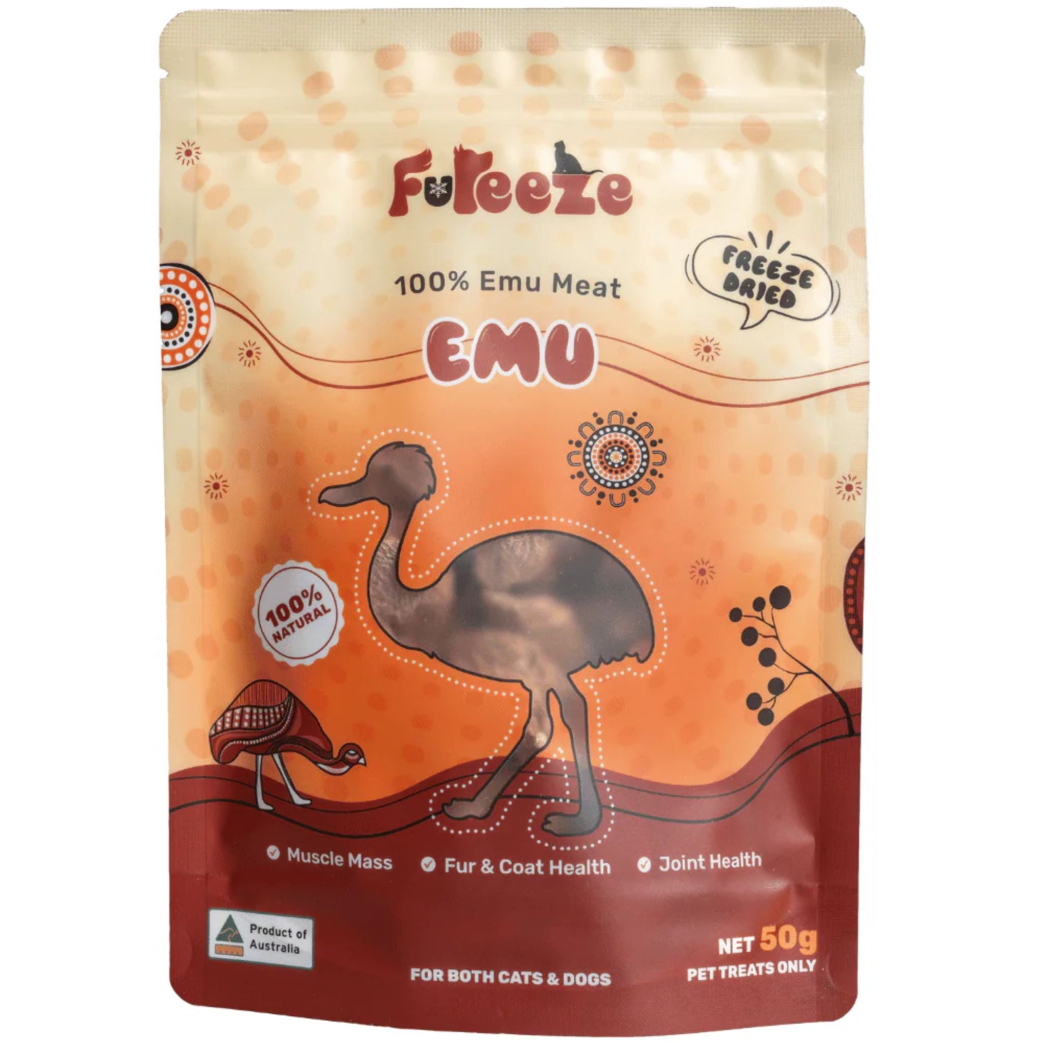FuReeze Emu Freeze Dried Pet Treats
