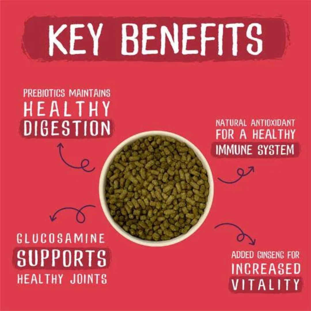 Burgess Excel Mature Rabbit Nuggets Cranberry & Thyme  | PeekAPaw Pet Supplies