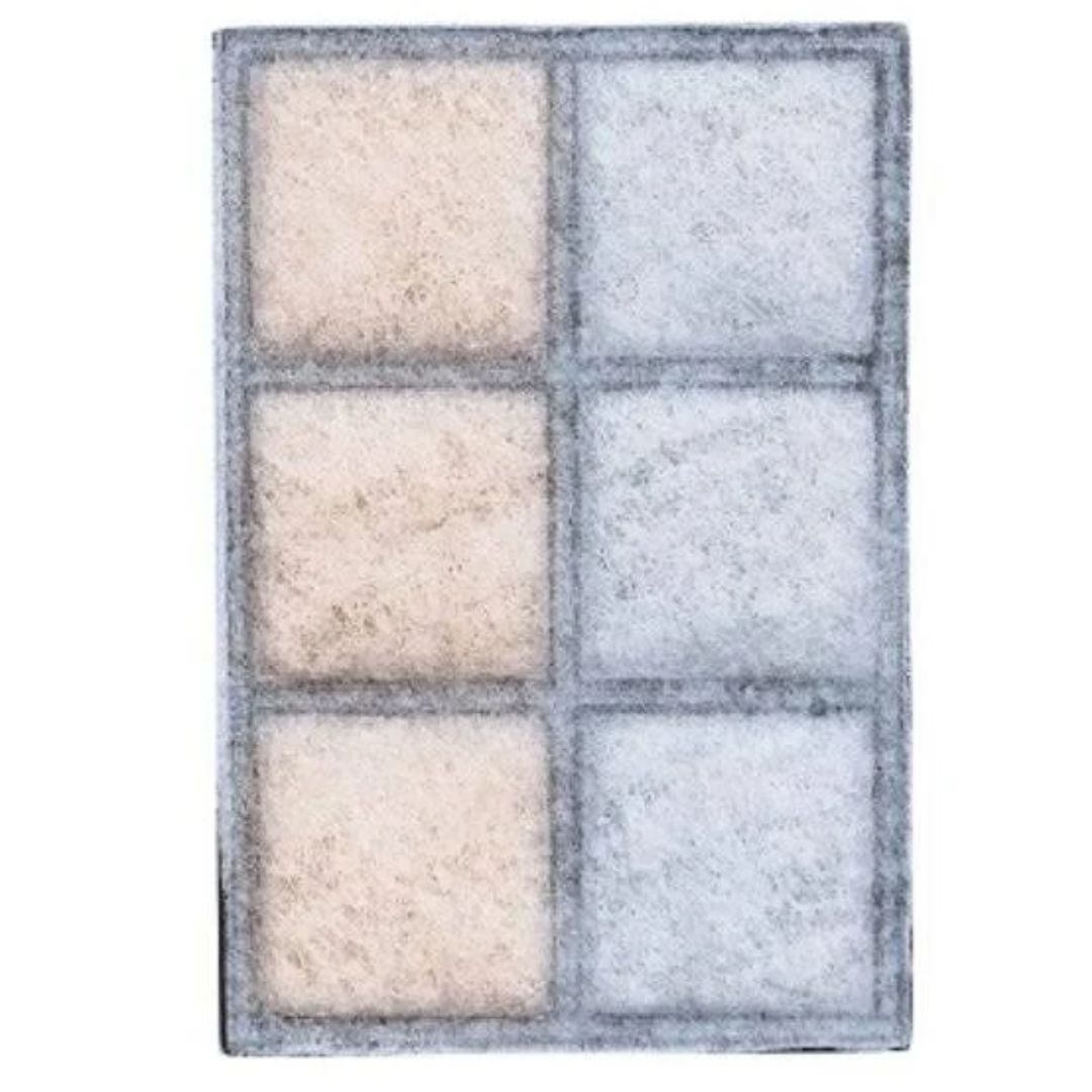 All Fur You Seashell Pet Water Fountain & Accessories - Replacement Filters 4 Pack | PeekAPaw Pet Supplies