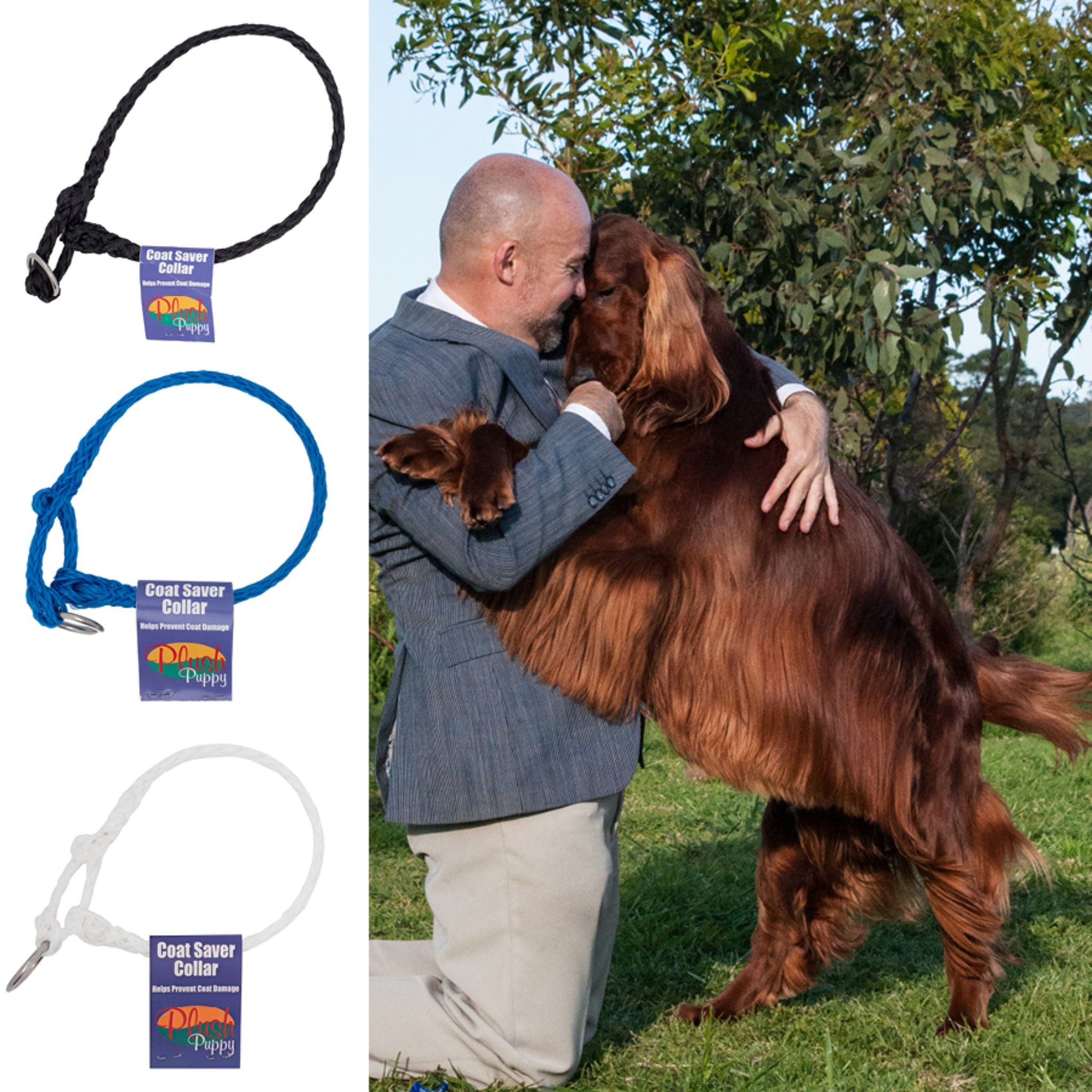 Plush Puppy Coat Saver Collars