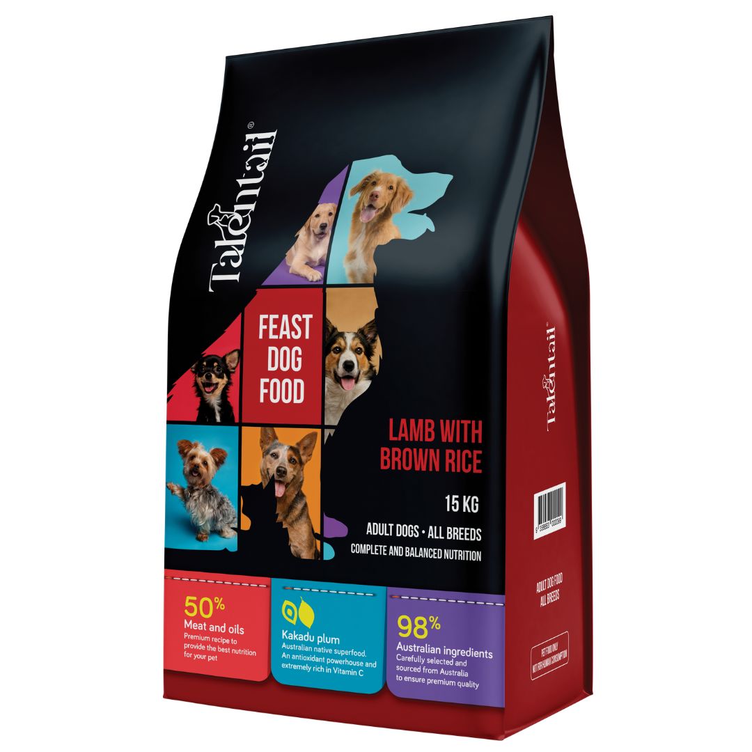 Talentail Dry Adult Dog Food Lamb with Brown Rice