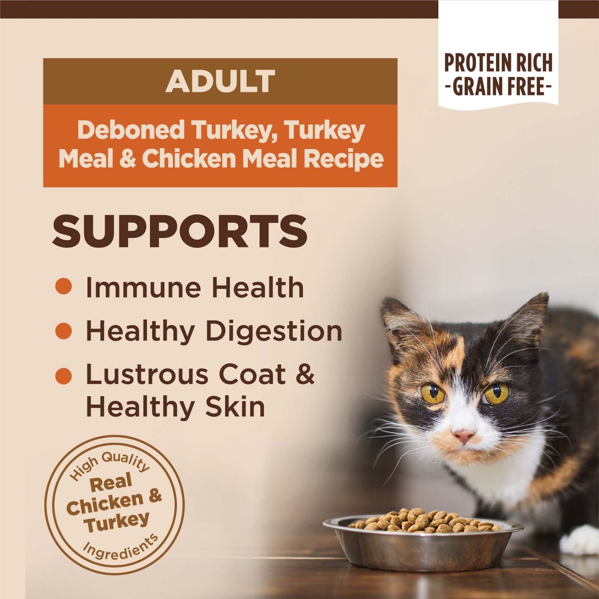 Wellness Core Dry Cat Food Grain Free Original: Chicken & Turkey