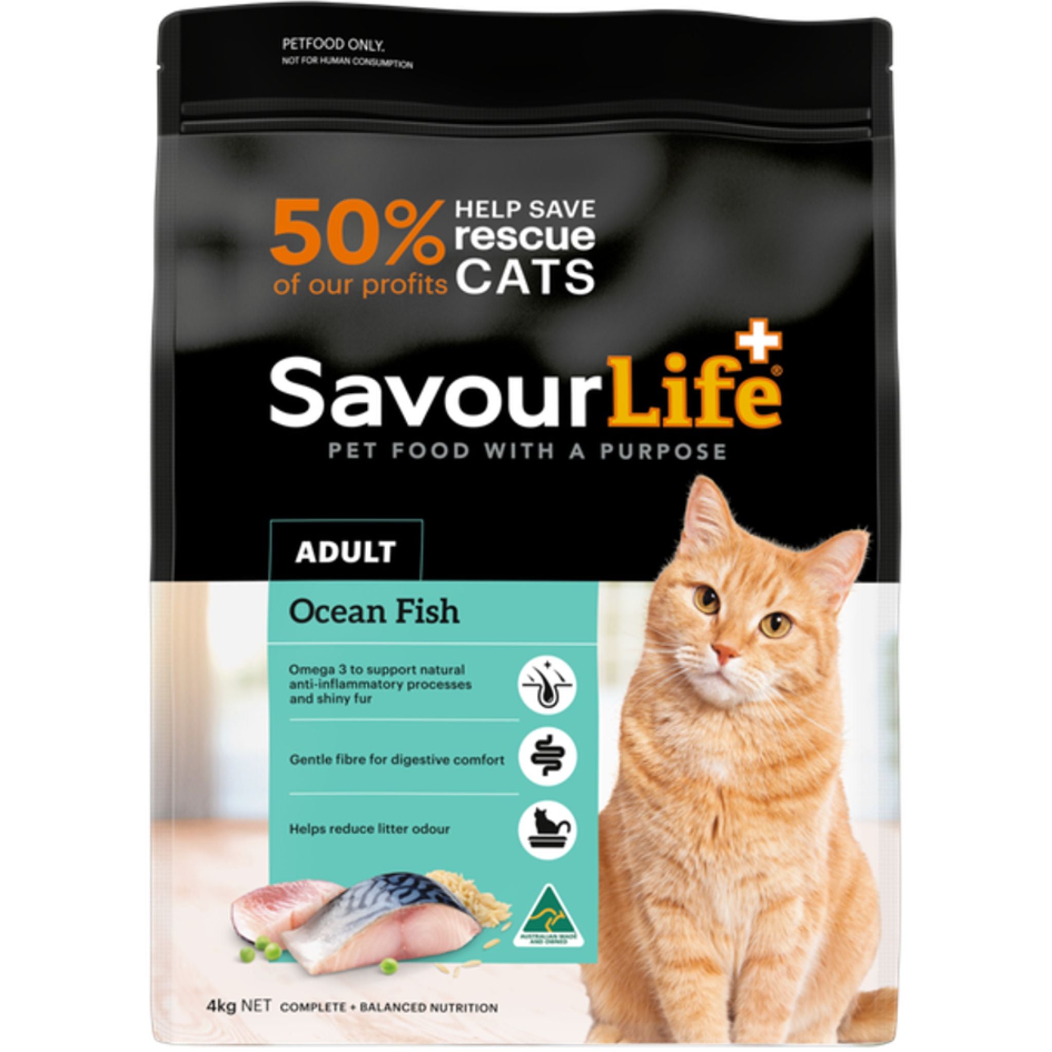 SavourLife Adult Ocean Fish Dry Cat Food