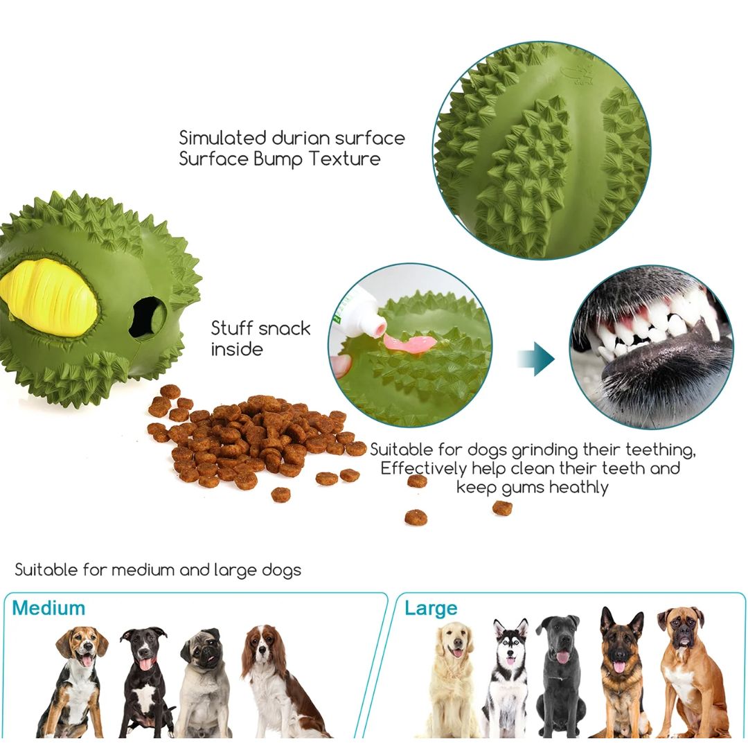 Petopia Ultra Tough Dog Toy Durable Durian