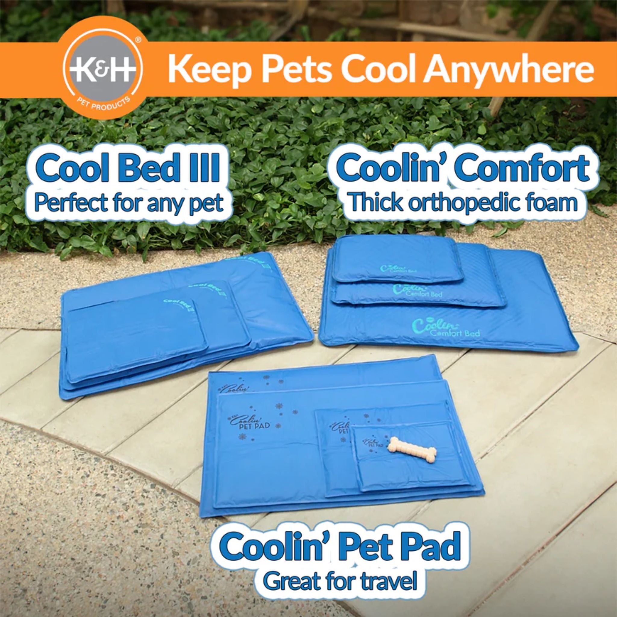 K&H Cool Bed III Cooling Dog Bed