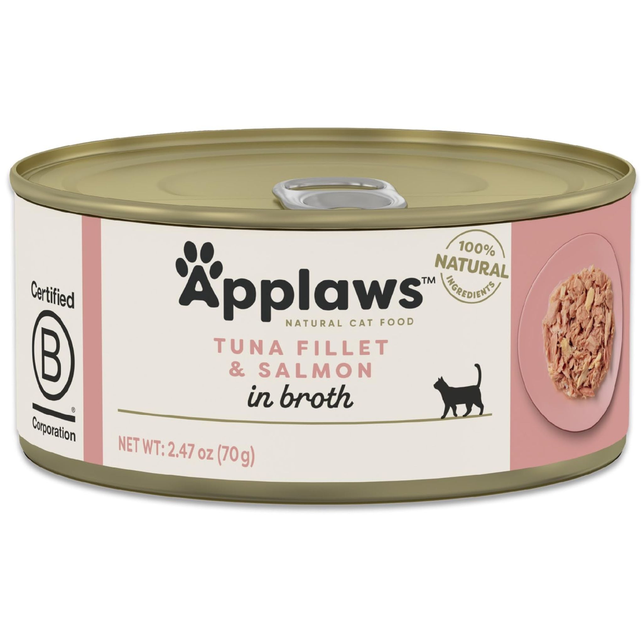 Applaws Natural Wet Cat Food Tuna Fillet with Salmon