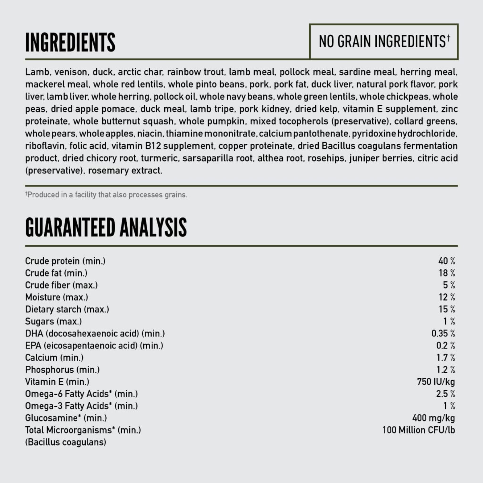 Orijen Tundra Dry Dog Food