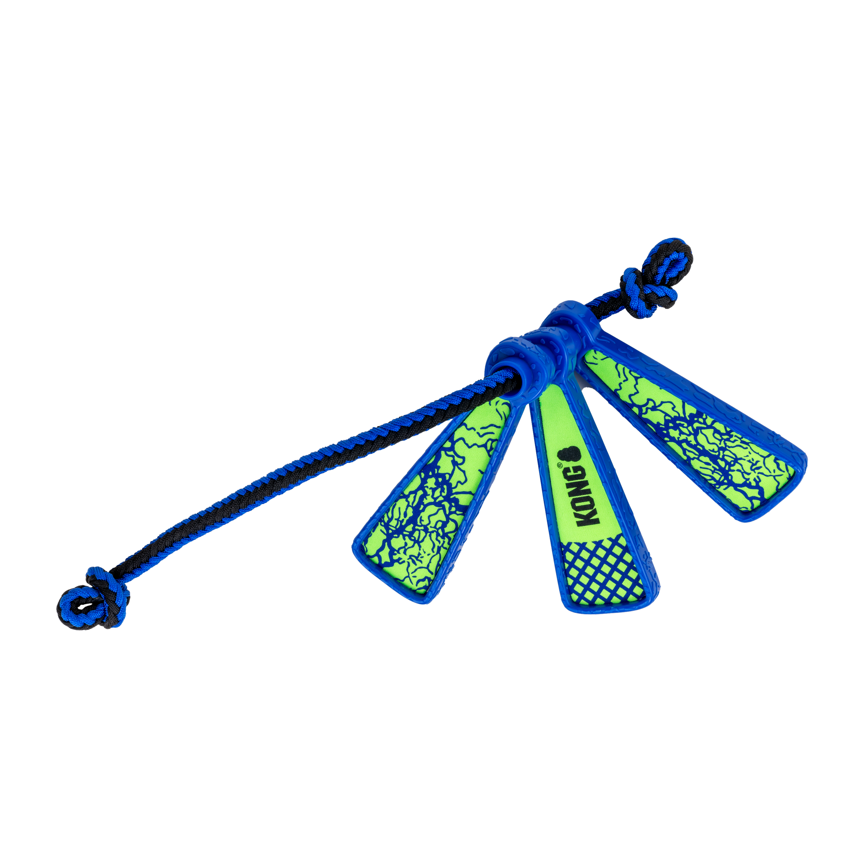 KONG Dog Toys Whirlz Rope photographed against a white background