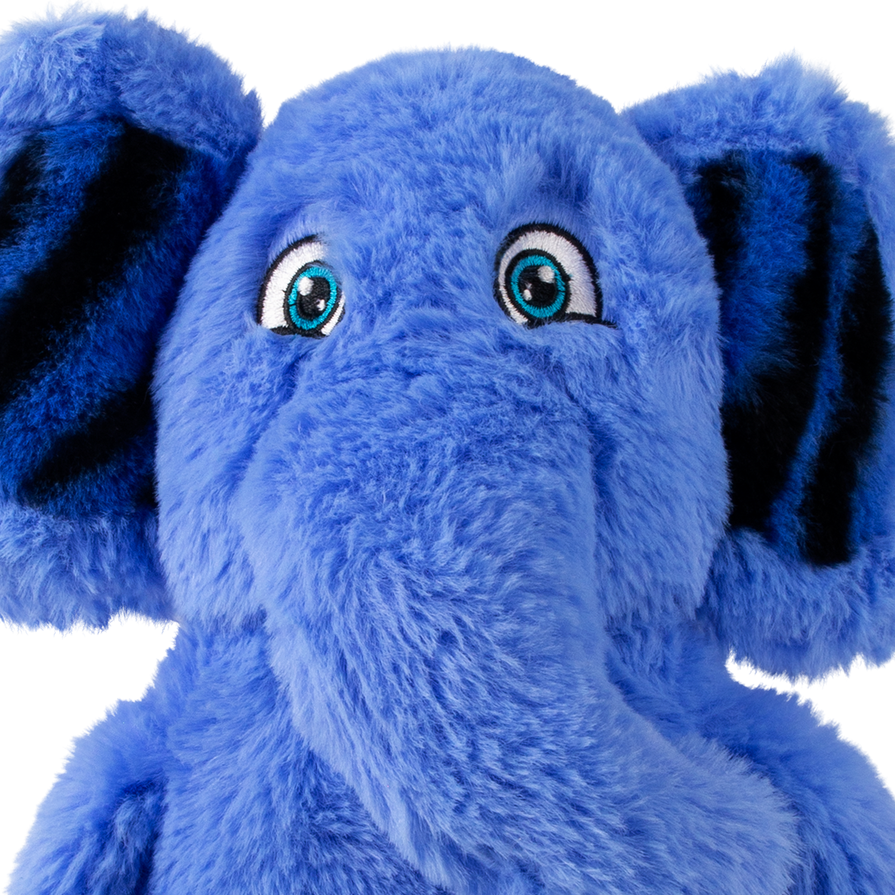 KONG Dog Toys Jungle Jamz Elephant shown on its own, studio product shot