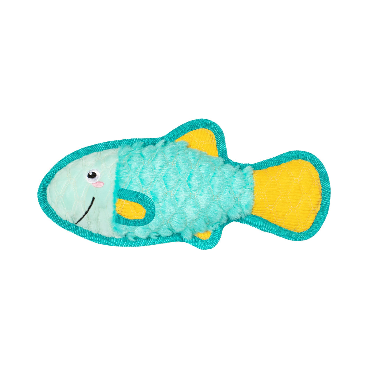 Fringe Studio Durable Dog Toy - Fish You The Best — front view
