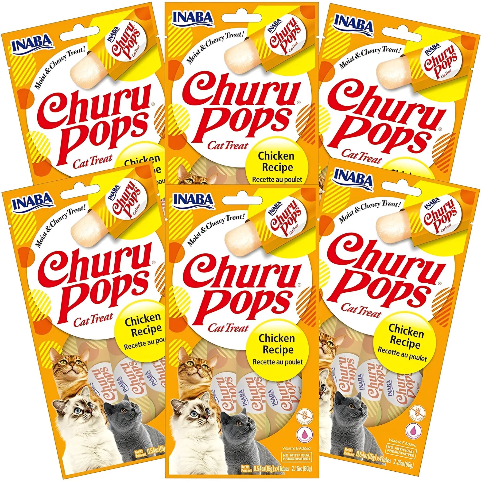 Inaba Cat Treat Churu Pops Chicken