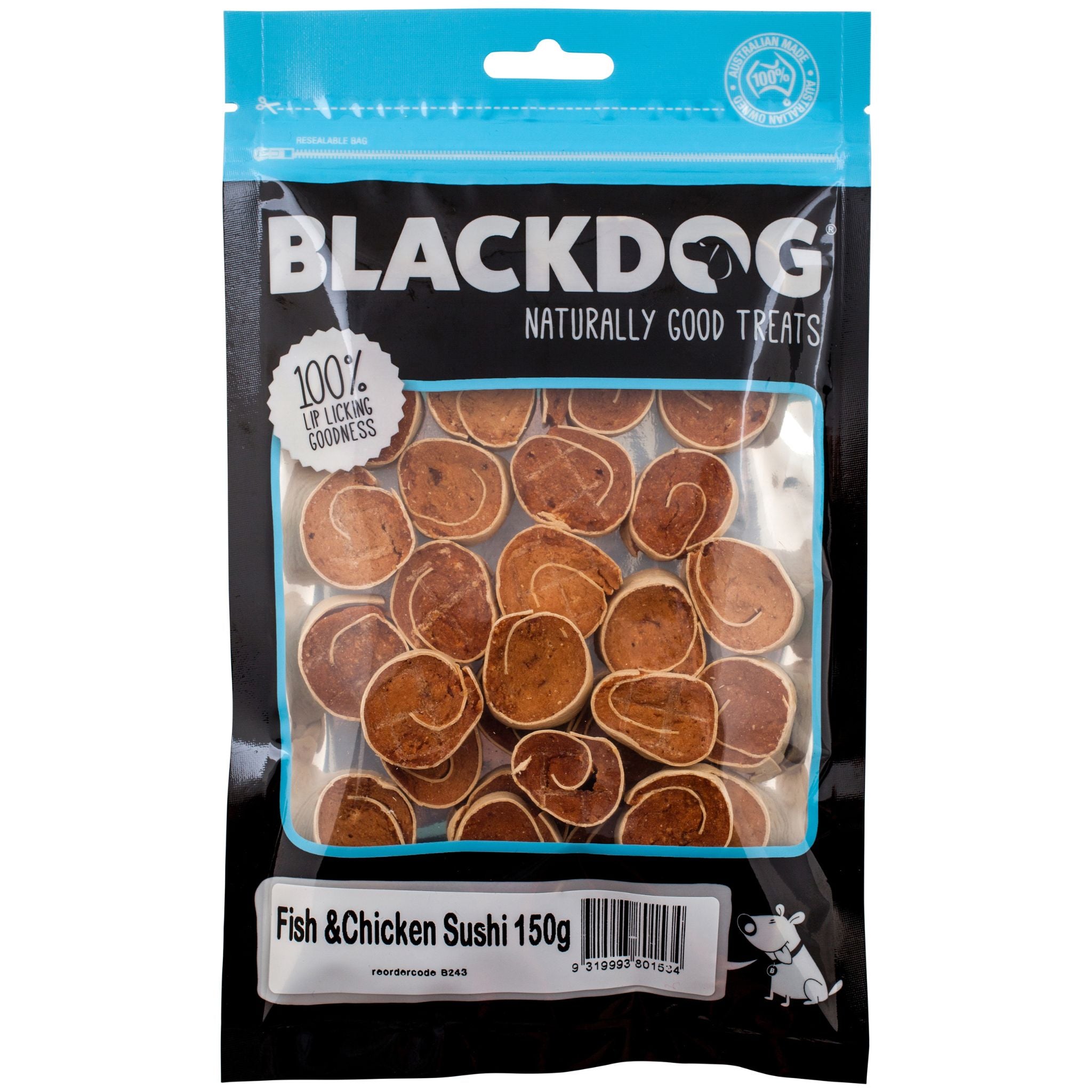 Blackdog Fish And Chicken Sushi Dog Treats