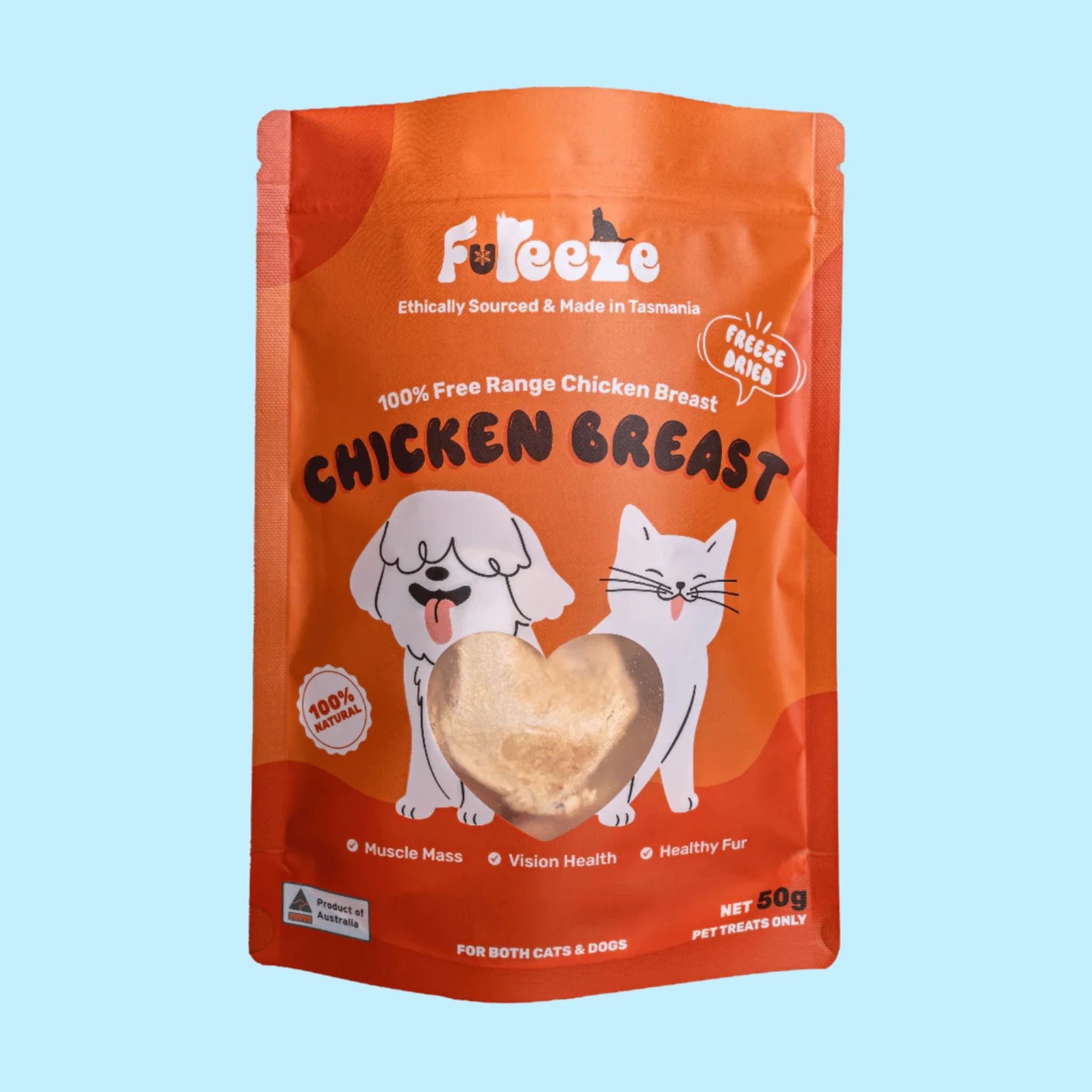 FuReeze Chicken Breast Freeze Dried Pet Treats