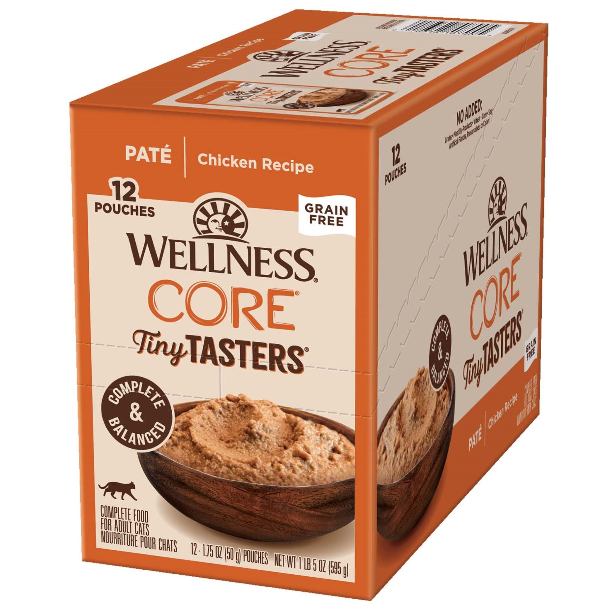 Wellness Core Wet Cat Food Tiny Tasters Chicken Pate