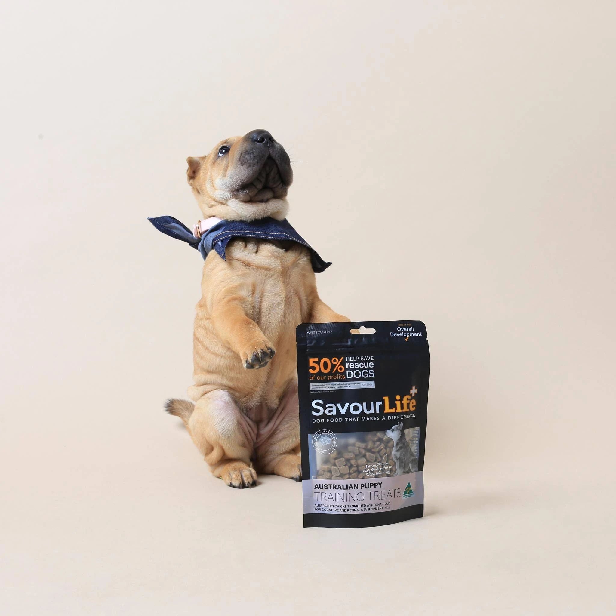 SavourLife Australian Puppy Chicken Training Treats for Dogs